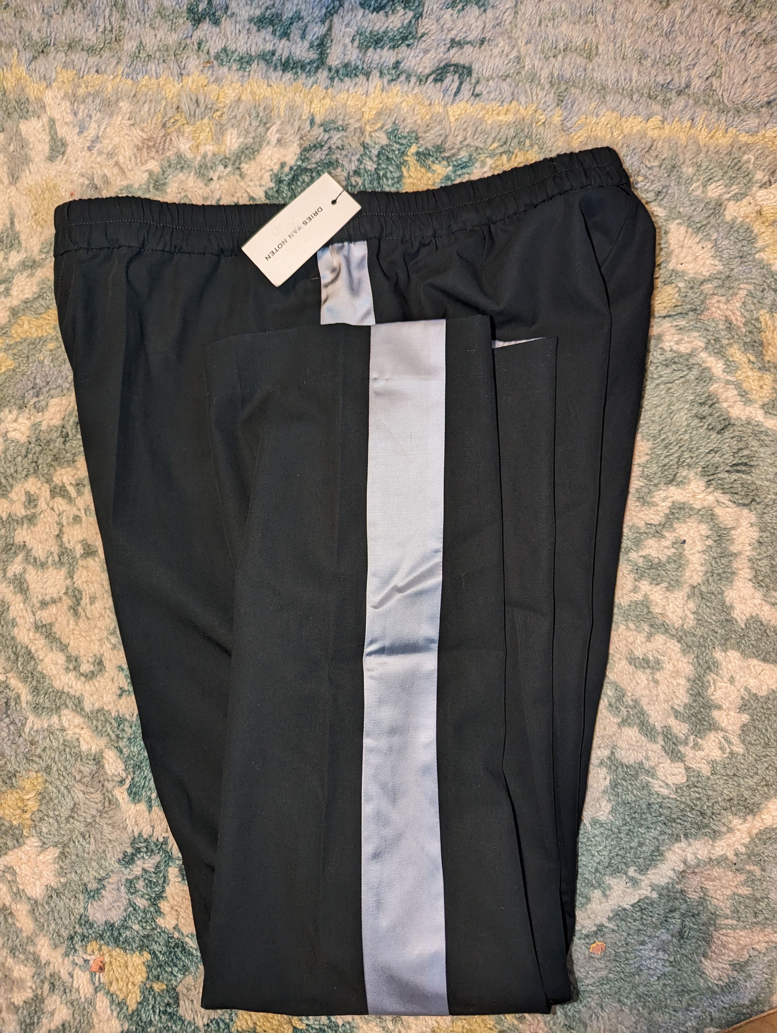 Dries Van Noten DRIES VAN NOTEN PARKINO TAPERED PANT Size US 34 / EU 50 - 8 Thumbnail