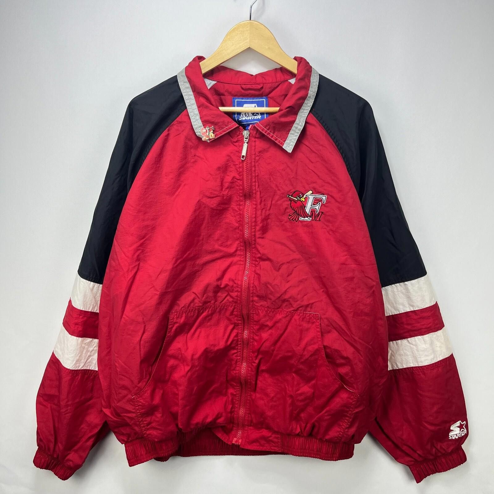Starter Vintage 90s Starter Fargo-Moorhead RedHawks Jacket Size 2XL Size US XXL / EU 58 / 5 - 1 Thumbnail