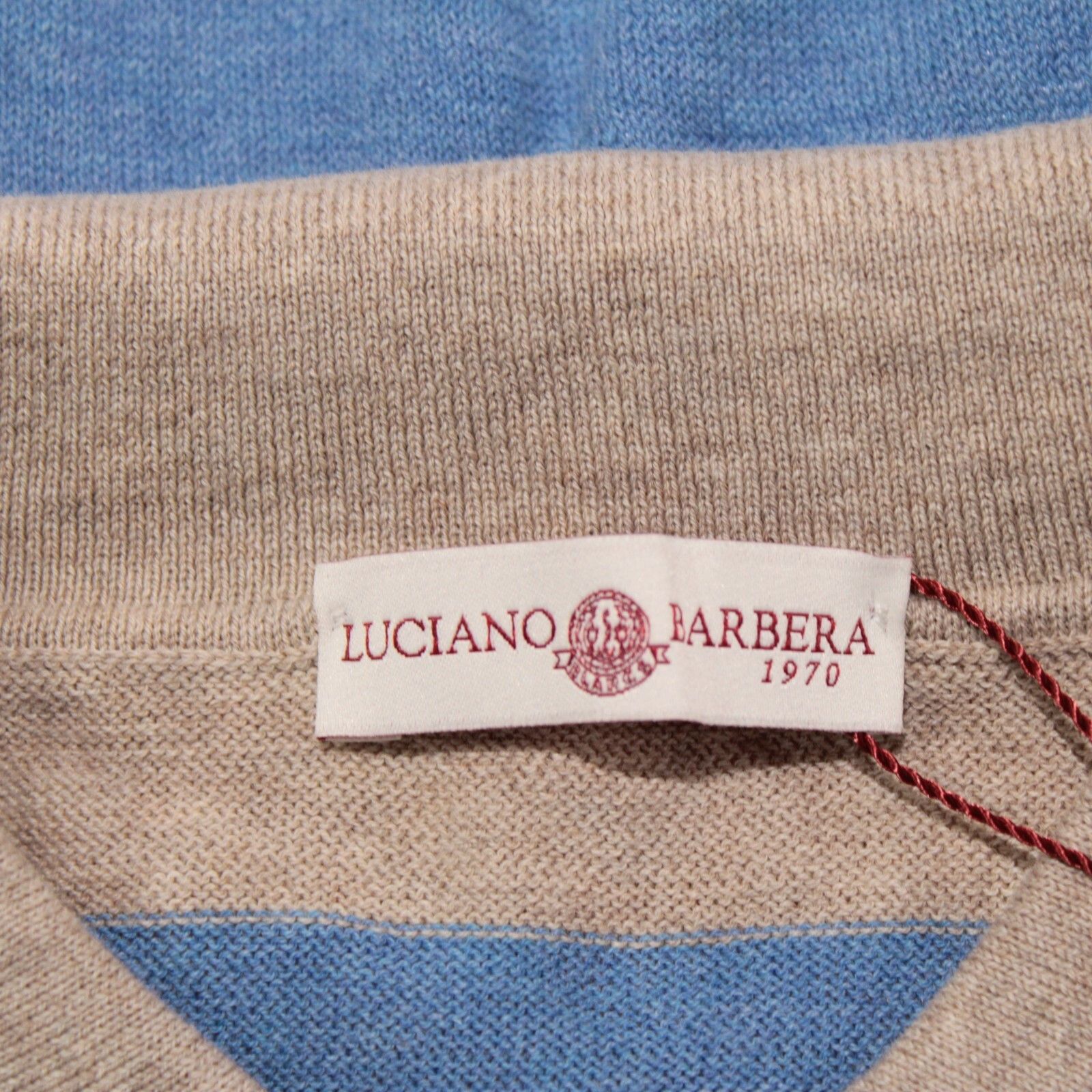 Luciano Barbera Luciano Barbera Sweater Size US M in Blue Size US M / EU 48-50 / 2 - 9 Thumbnail