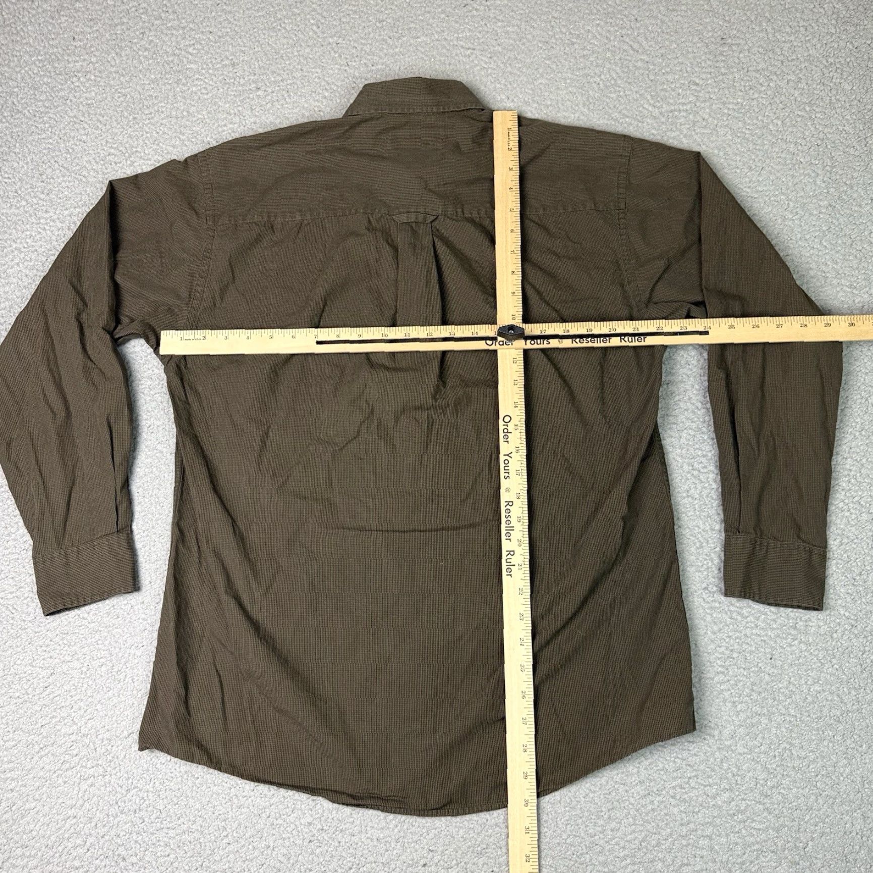 Honda VINTAGE Honda Shirt Mens L Brown Cart Racing Tech Mechanic Embroidered Rare Button-Up Long Sleeve Cotton Knit Collared Size US L / EU 52-54 / 3 - 6 Thumbnail