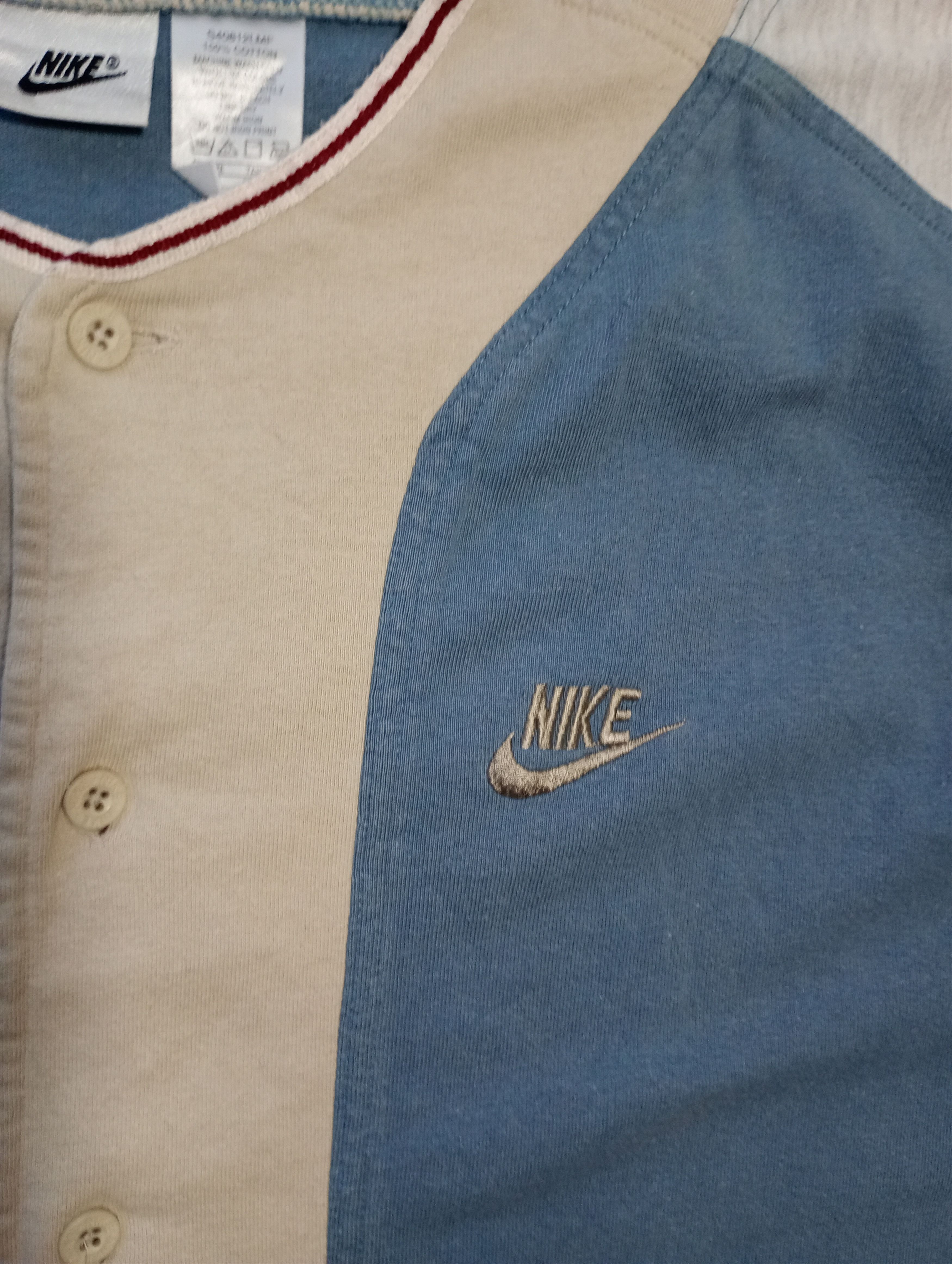 Nike Nike Baseball Shirt Vintage 80-90's Size US M / EU 48-50 / 2 - 10 Thumbnail