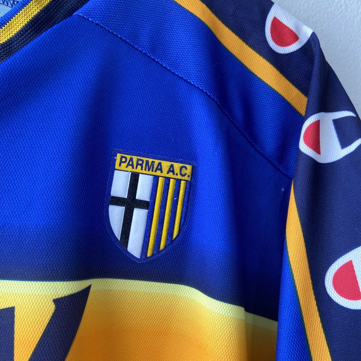 Champion × Vintage Vintage Champion Parma RC Home Jersey Size US XL / EU 56 / 4 - 4 Thumbnail