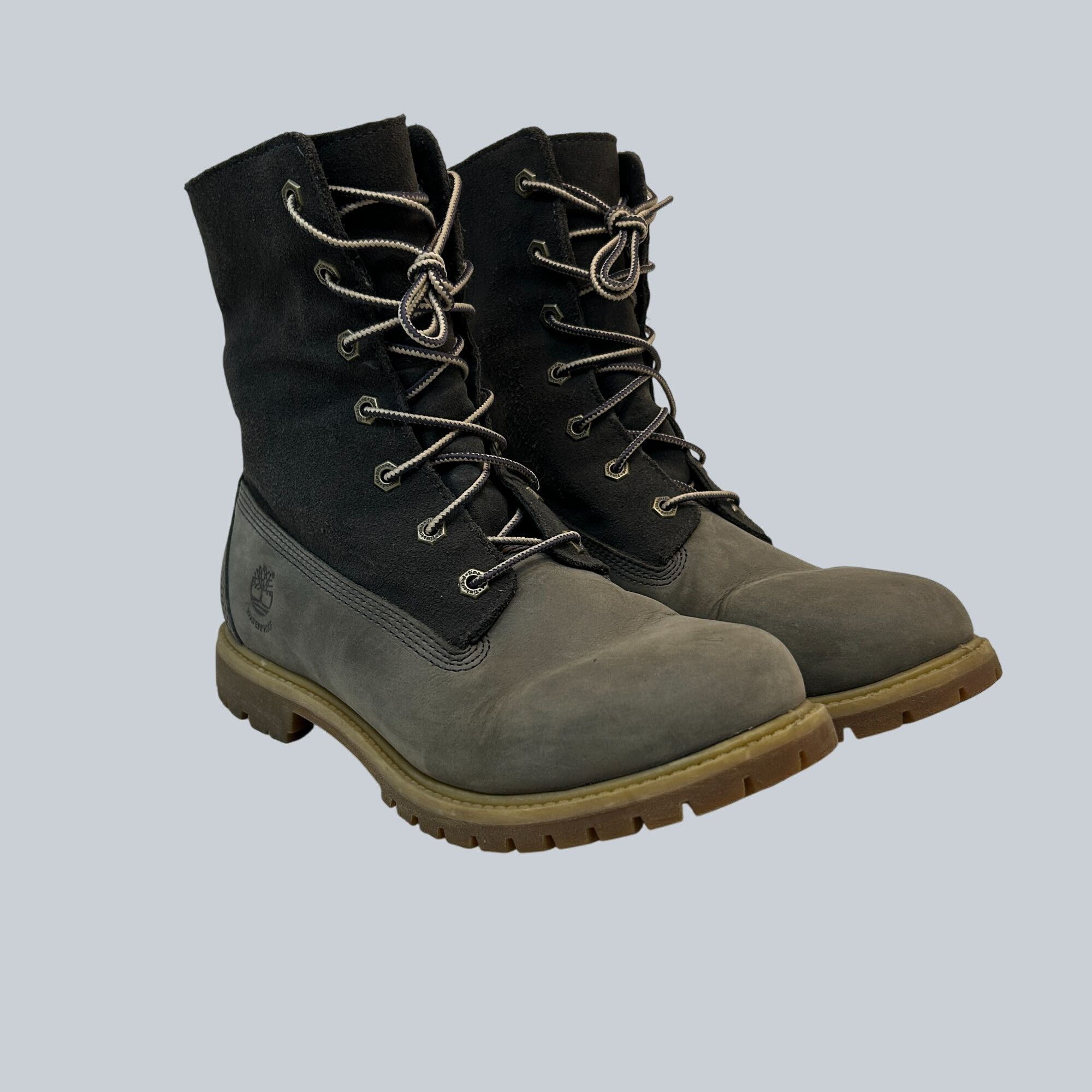 Timberland Timberland Women’s Lace-Up Winter Boots Leather & Suede Size US 10 / IT 40 - 4 Thumbnail
