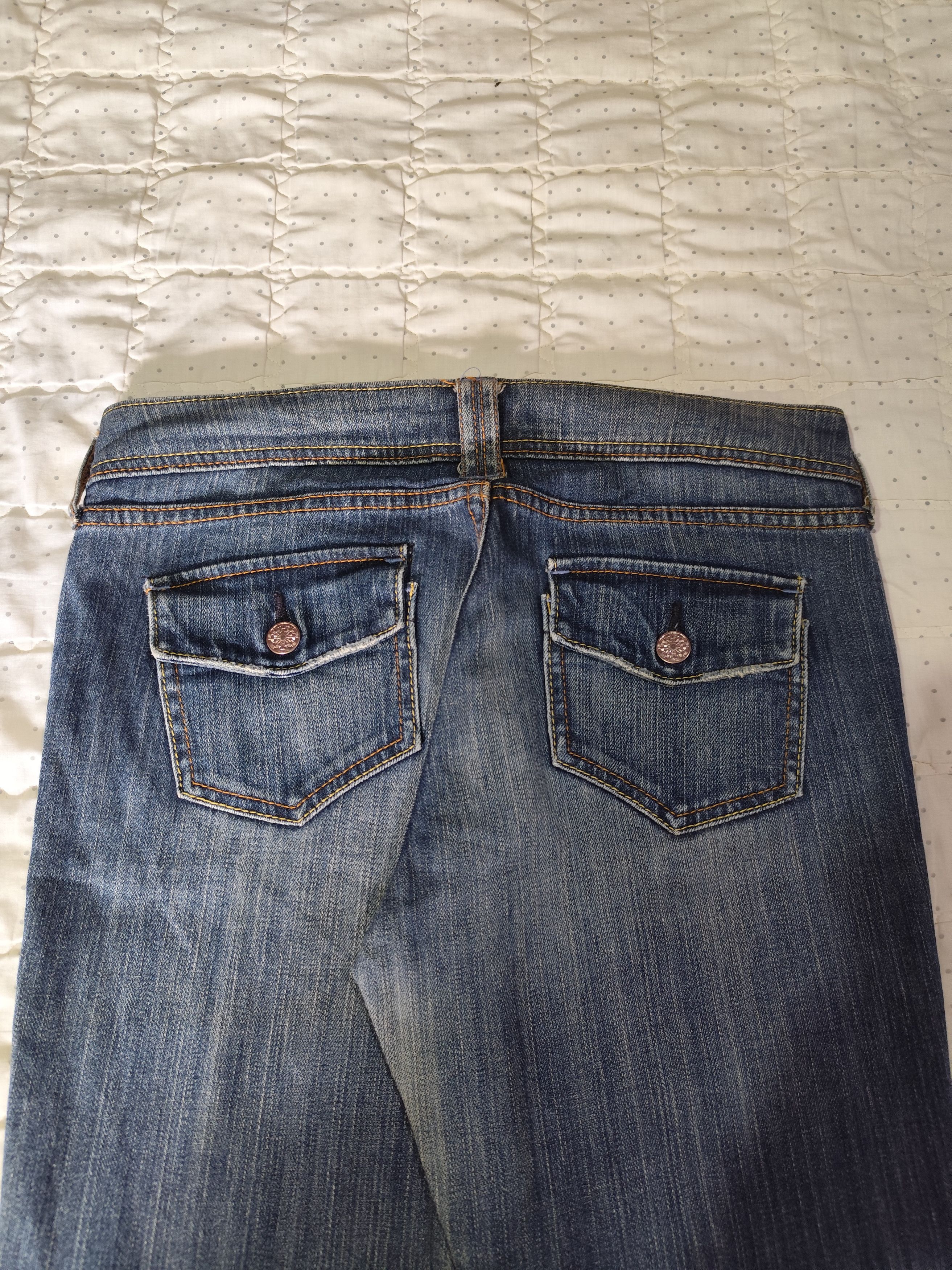Japanese Brand × Jun Takahashi × Uniqlo Vintage Uniqlo U Flare Denim J014 Size 26" / US 2 / IT 38 - 11 Thumbnail