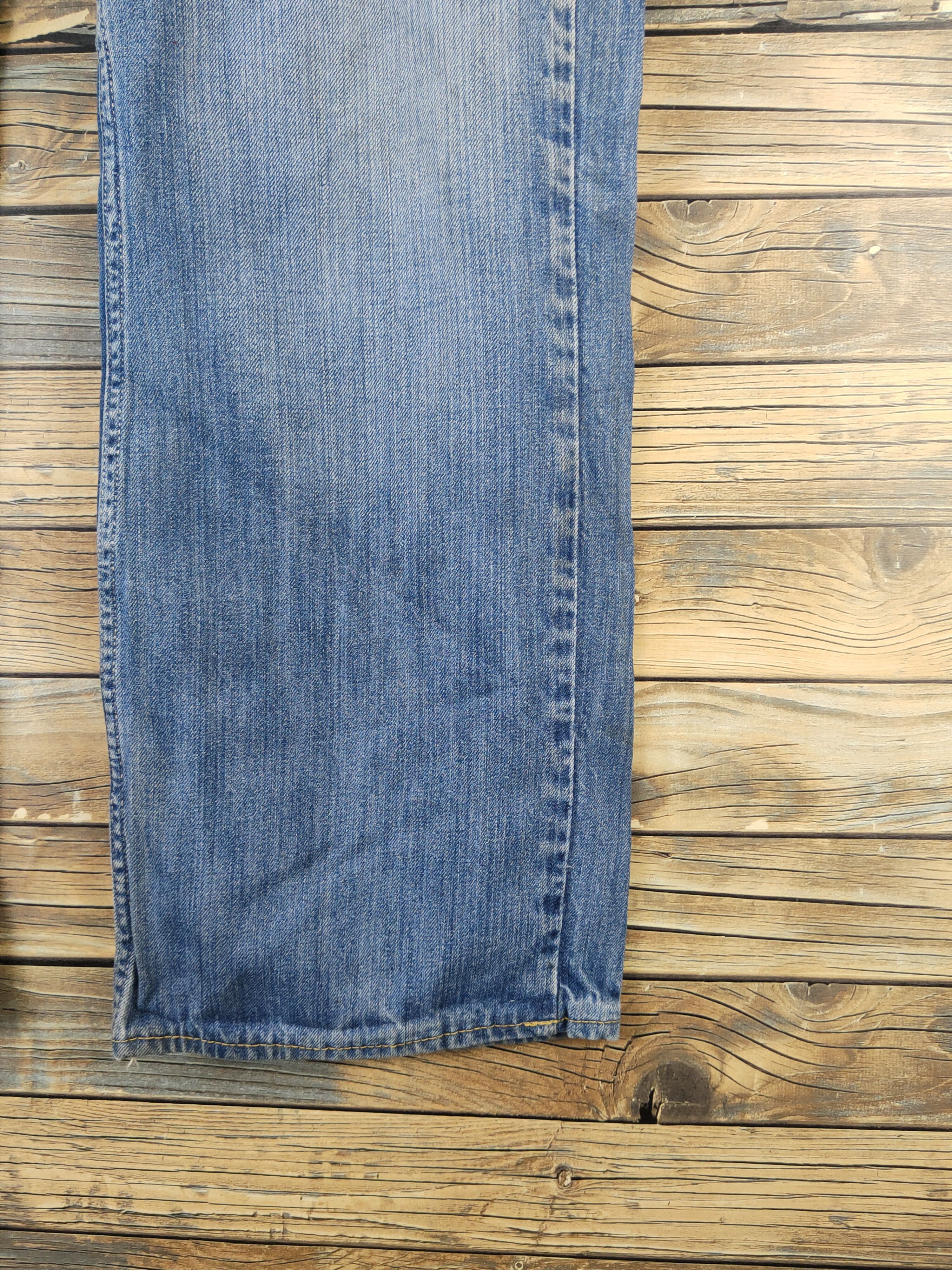 U.S. Polo Assn. DL U.S Polo Assn. Blue Distressed Ripped Jeans #1372 Size US 36 / EU 52 - 7 Thumbnail