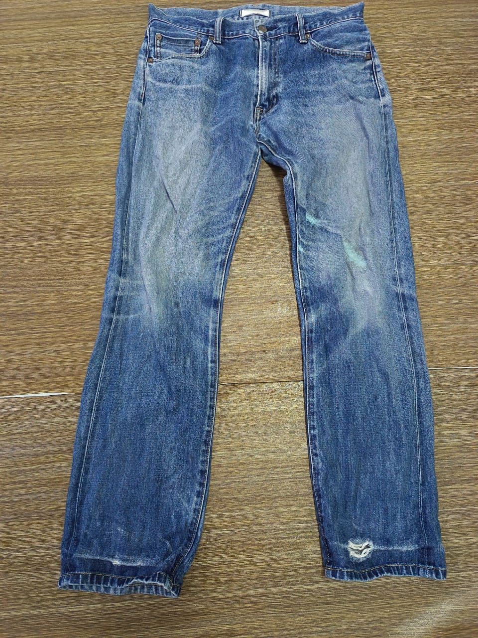 Uniqlo Distressed uniqlo selvedge Size US 31 - 1 Thumbnail