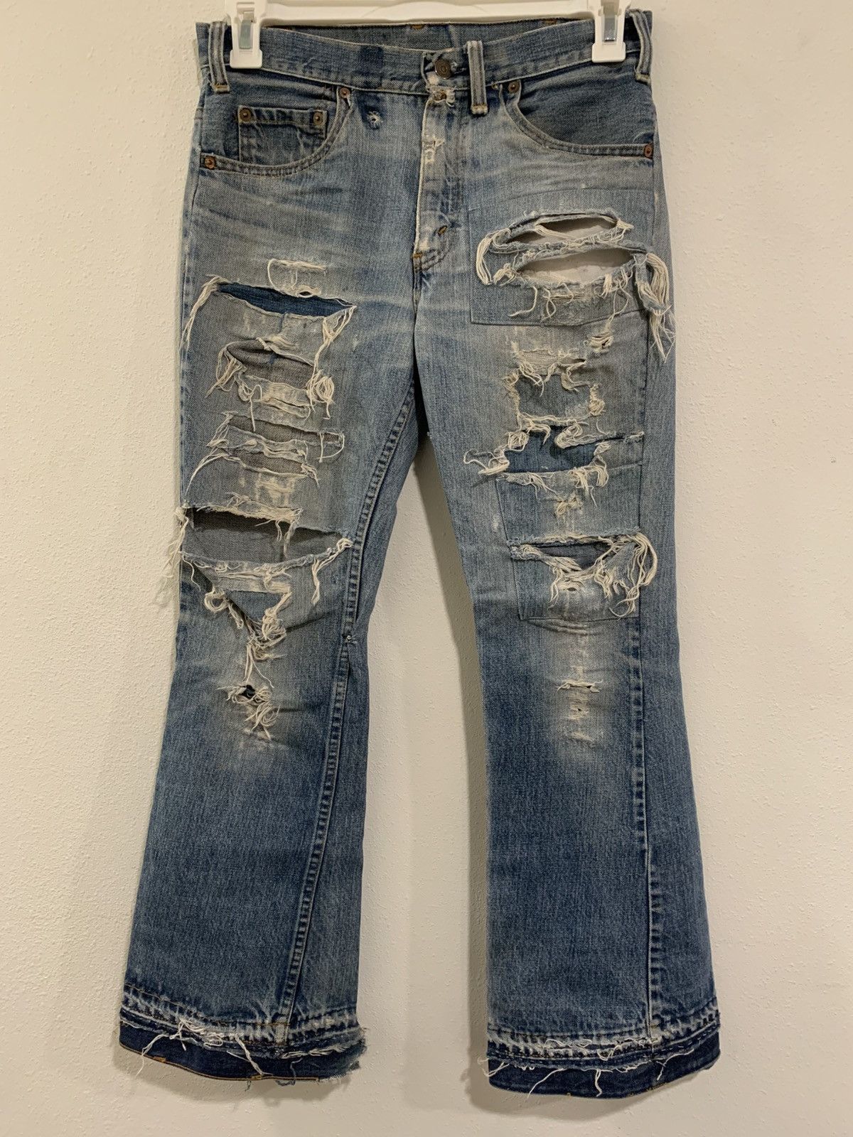 Levi's 70"s distressed flared levi orange tabs Size US 29 - 1 Thumbnail