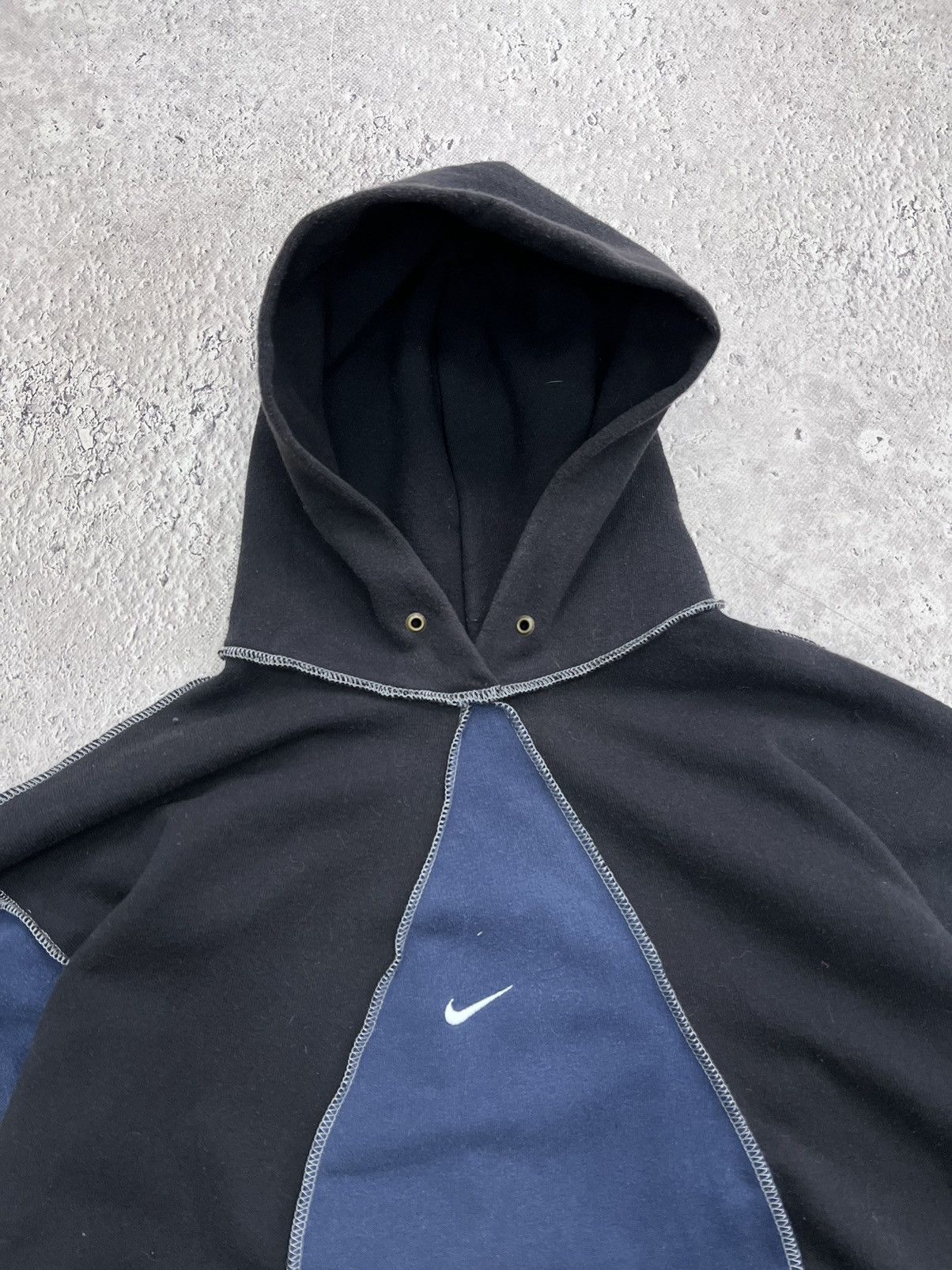 Nike NIKE REWORKED SWOOSH HOODIE DECONSTRUCTED NOCTA STYLE Size US L / EU 52-54 / 3 - 4 Thumbnail