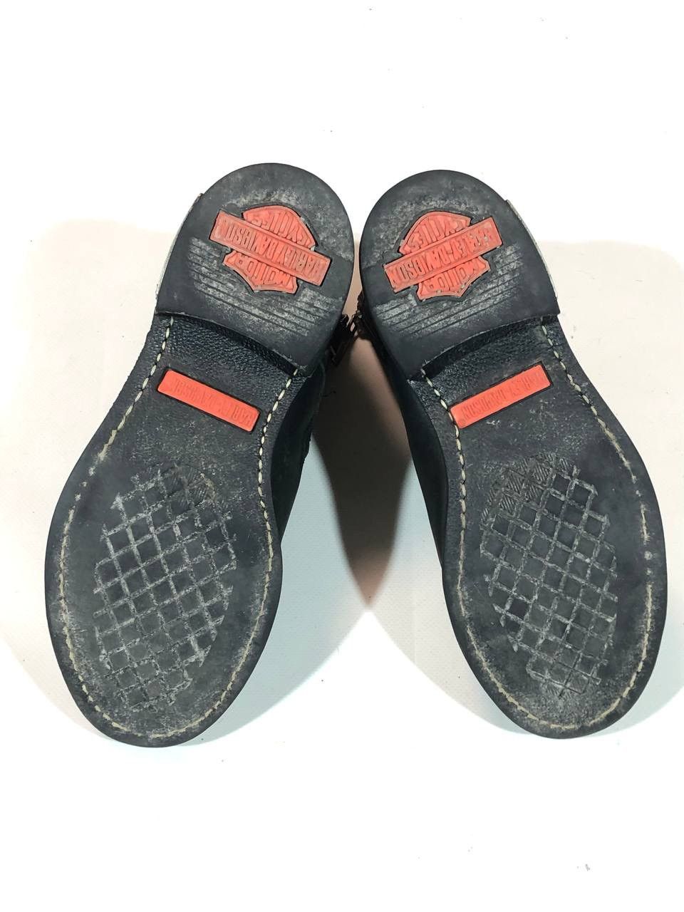 Harley Davidson × Leather Harley Davidson Moto Leather Shoes Racing Biker Size US 6 / EU 39 - 8 Thumbnail