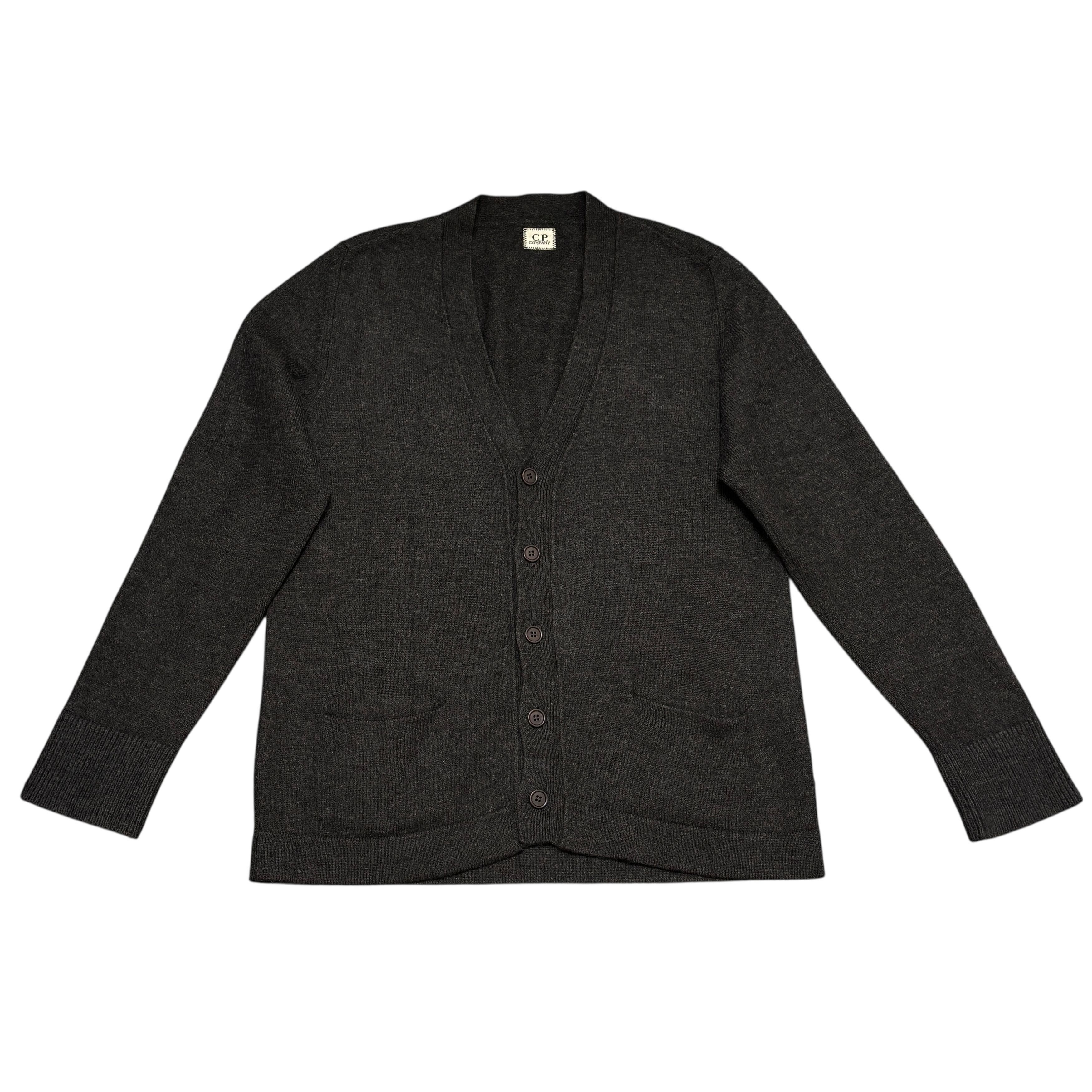 Vintage CP Company Sweater Y2K Knit Cardigan Made In Italy