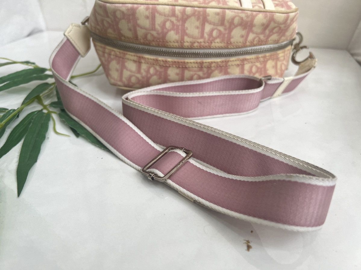 Dior Authentic vintage DIOR Trotter coated canvas crossbody bag Size ONE SIZE - 6 Thumbnail