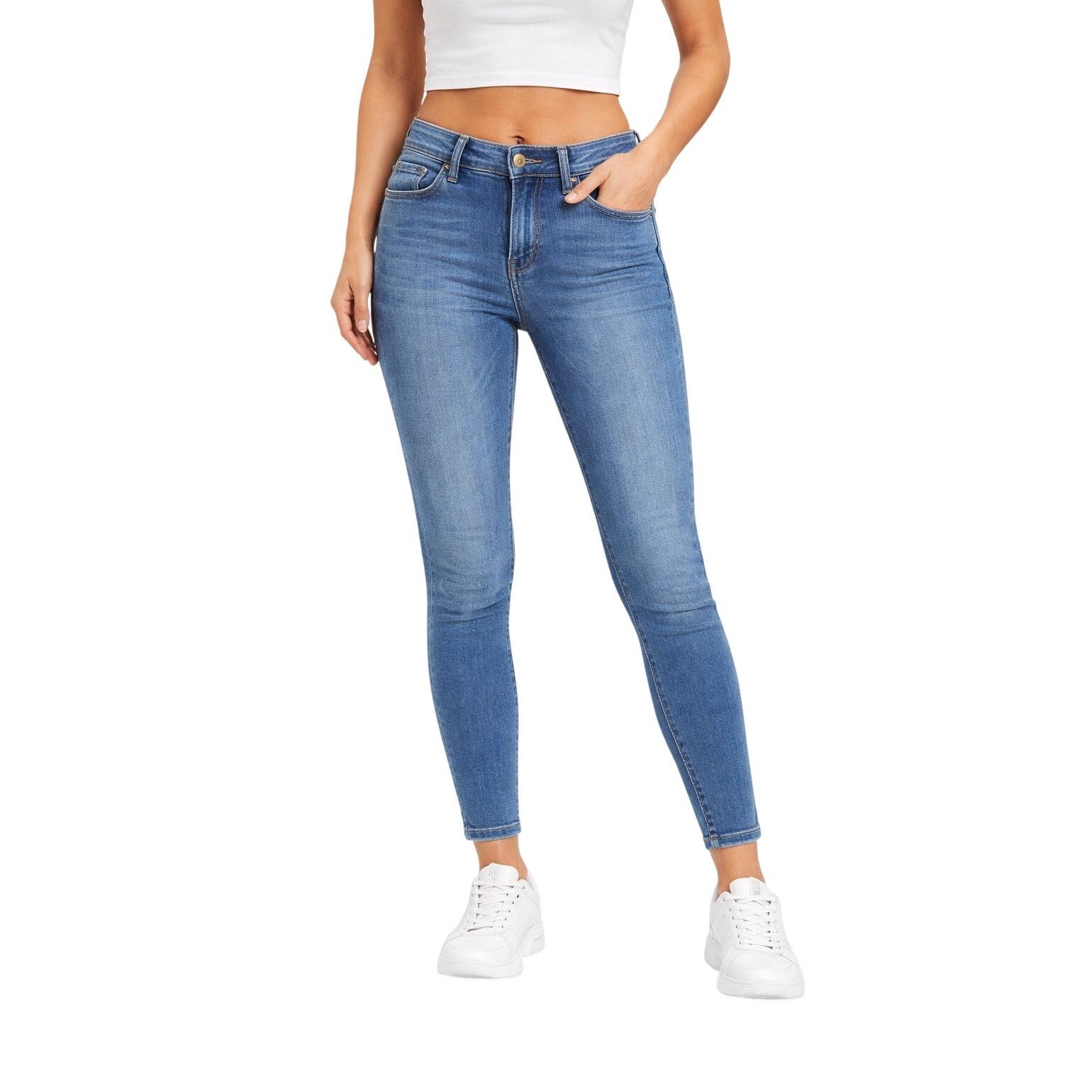 Other Kensie Effortless Ankle Midrise Skinny Jeans Size 4/27 Size 27" / US 4 / IT 40 - 1 Thumbnail
