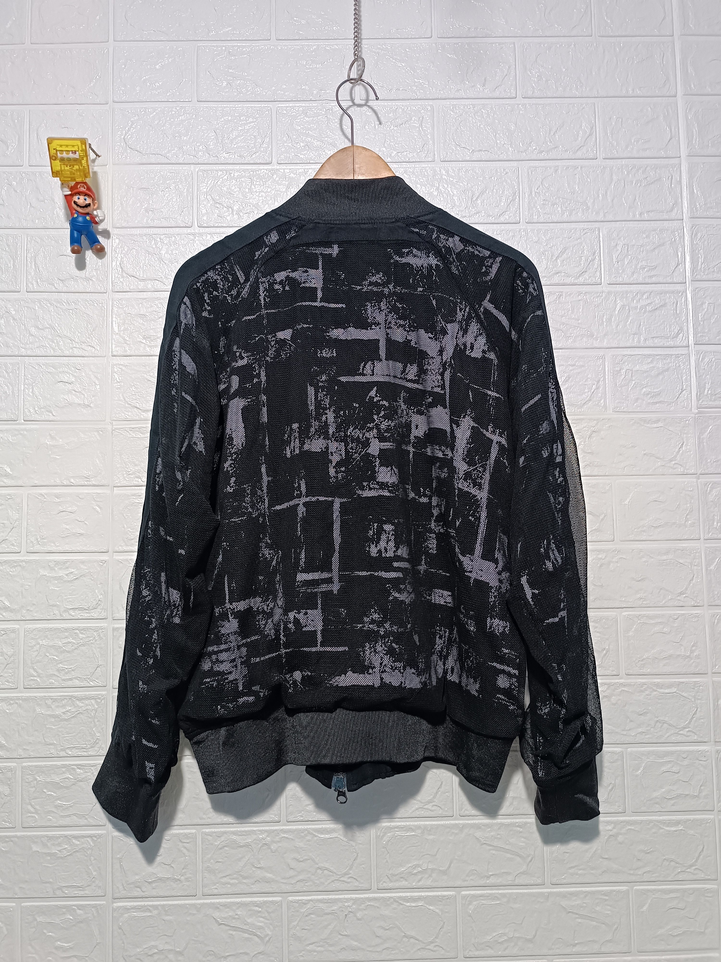 semanticdesign Sematic Design Mesh Rayon Abstract Print Bomber Jacket Size US L / EU 52-54 / 3 - 10 Thumbnail