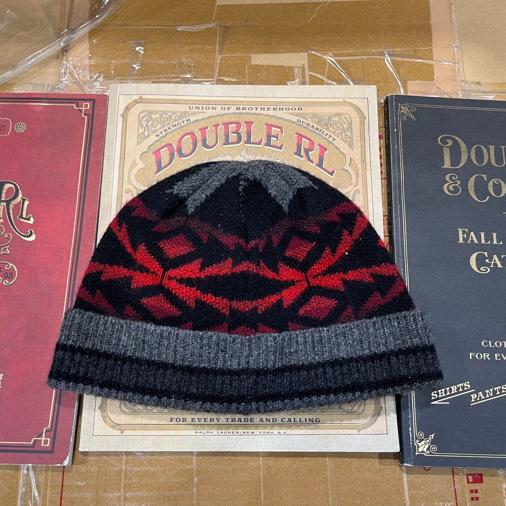 RRL Ralph Lauren RRL Navajo Knit Wool Beanie Size ONE SIZE - 1 Thumbnail