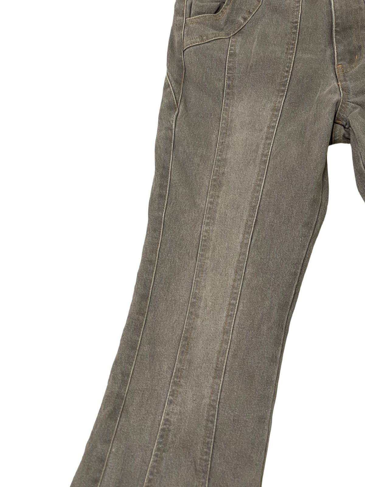 Japanese Brand Flare Jeans Full Hearts Stretch Skinny Boot Cut 8🟦1 Size US 28 / EU 44 - 6 Thumbnail