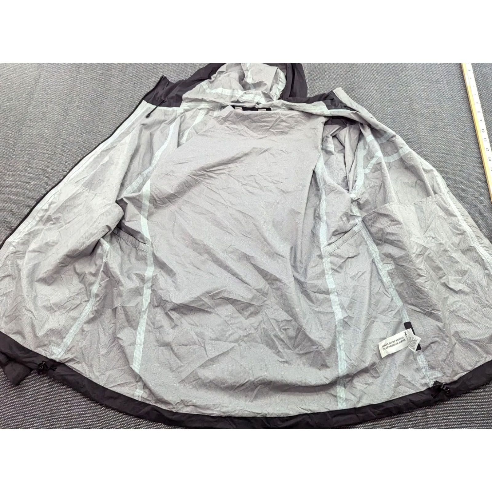 Mountain Equipment Mountain Equipment Mens Jacket Medium Gray Waterproof Lightweight Taped Seams Hooded Zip Windbreaker Outdoor Mens Size US M / EU 48-50 / 2 - 5 Thumbnail