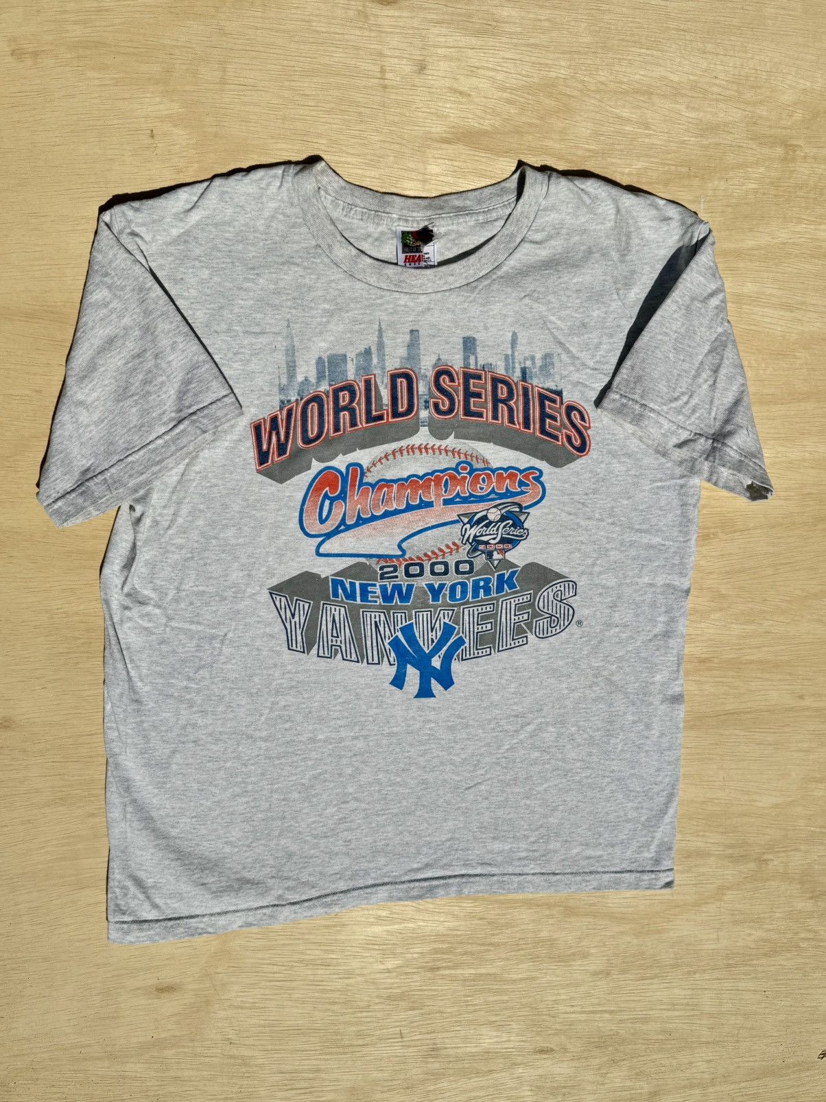 New York Yankees × Vintage 2000 New York Yankees Subway Series Champions 90’s T-Shirt Size US L / EU 52-54 / 3 - 1 Thumbnail