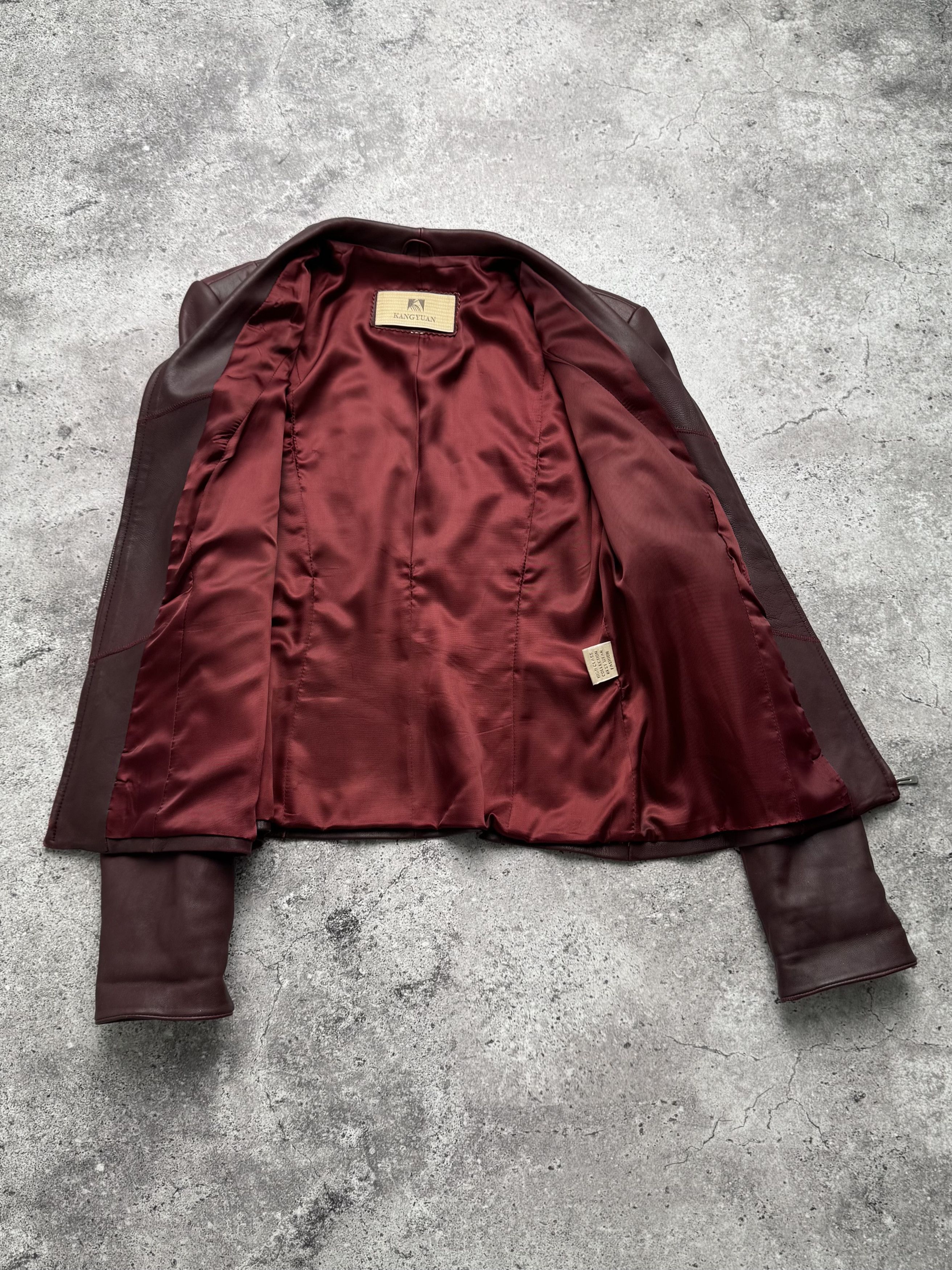 Vintage Vintage Leather Cropped Jacket C5(V404) Size M / US 6-8 / IT 42-44 - 7 Thumbnail