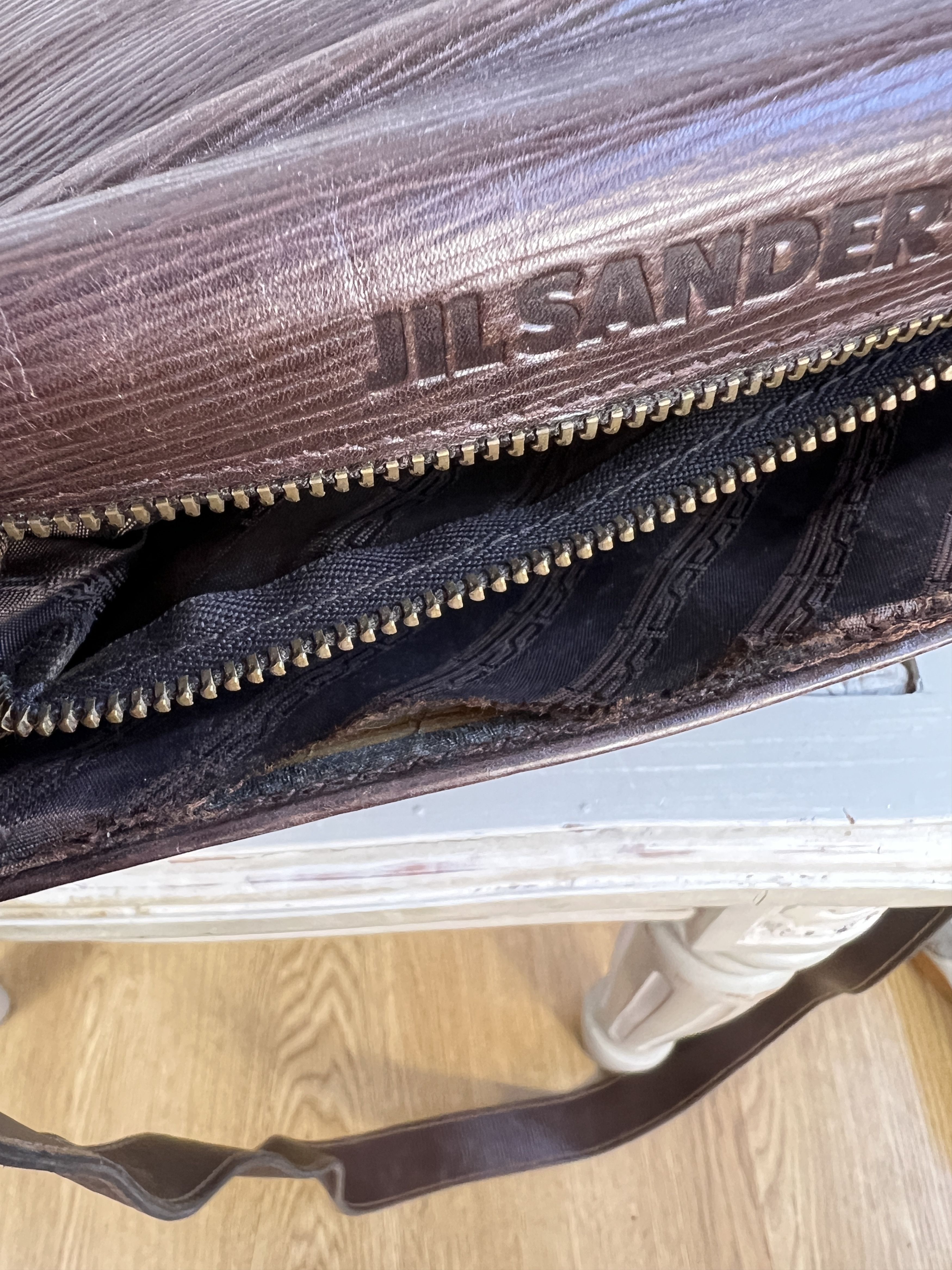 Jil Sander JIL SANDER LEATHER SHOUDER CROSSBODY BAG Size ONE SIZE - 8 Thumbnail