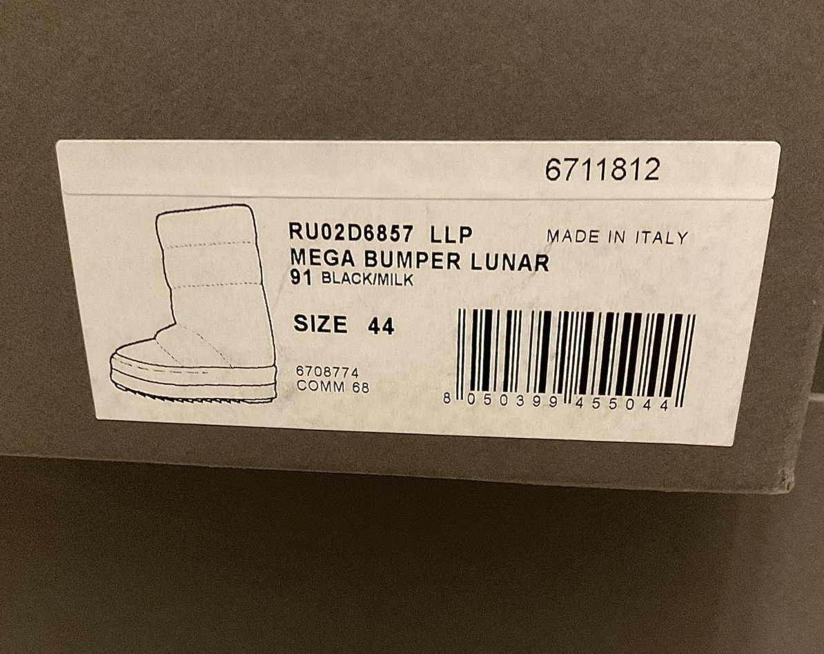 Rick Owens Rick Owens Mega Bumpar Lunar Boots Size US 11 / EU 44 - 13 Thumbnail