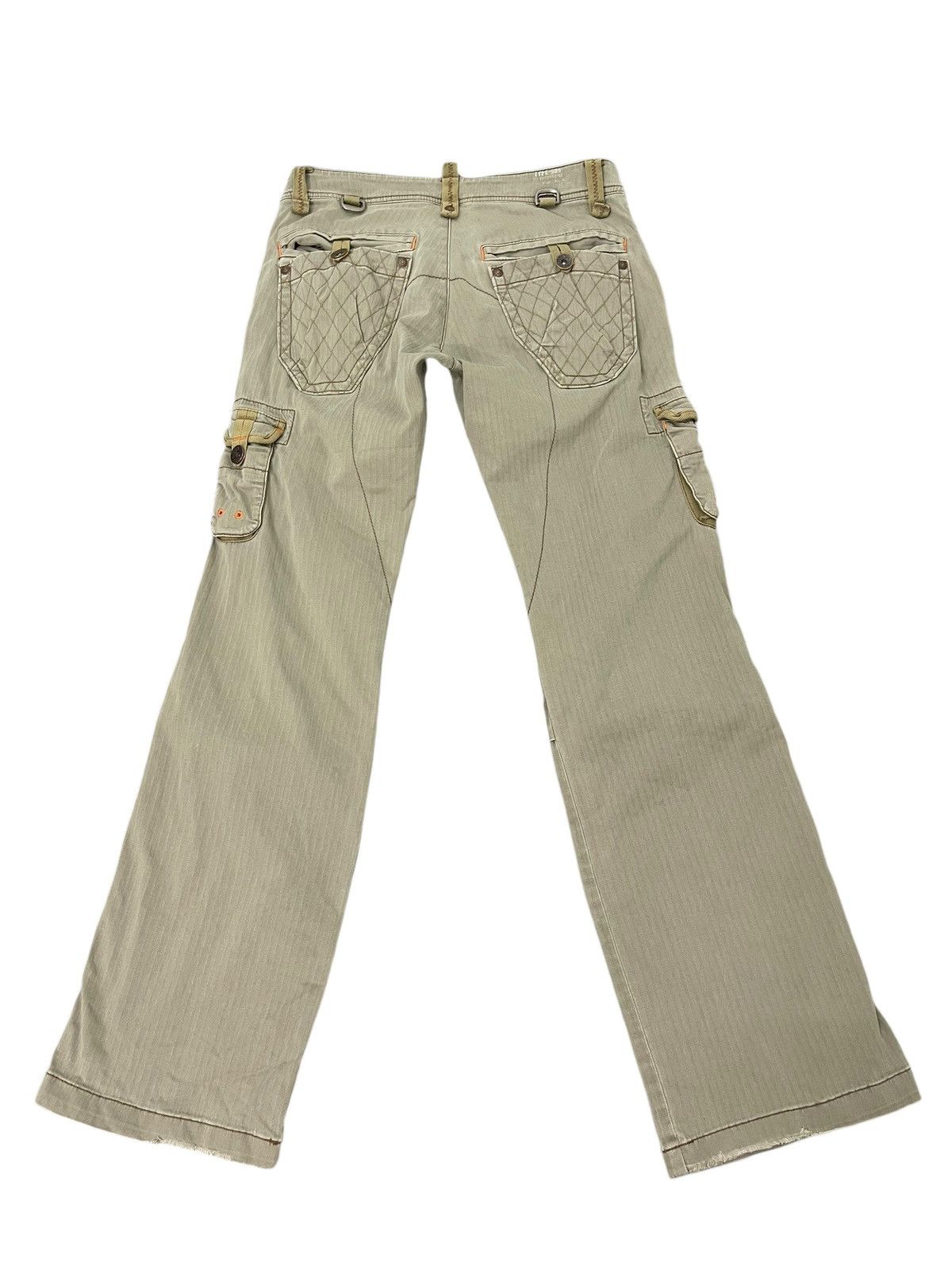 Edwin Heringbone Cargo Edwin Stretch Regular Straight 3🟦 Size US 30 / EU 46 - 2 Thumbnail