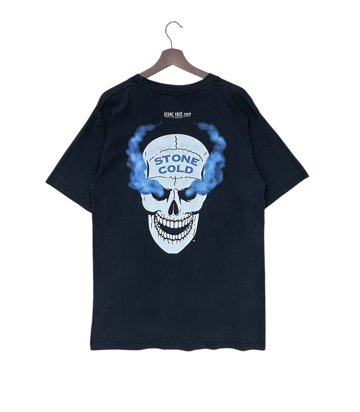 Vintage Vintage WWF Wrestler Stone Cold T-shirt 2000s Size US M / EU 48-50 / 2 - 1 Thumbnail