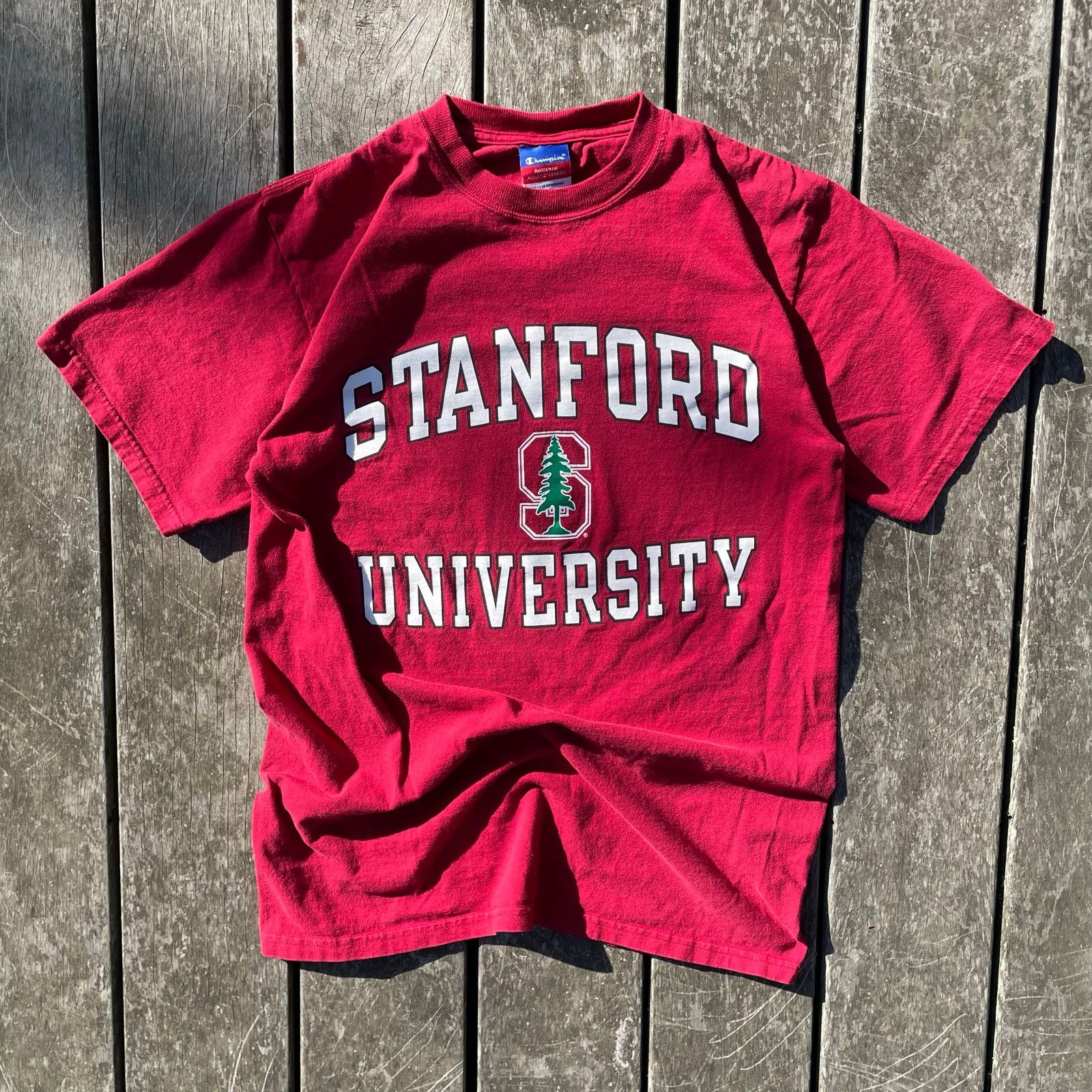 Champion Y2K Champion Stanford University Tee Size US M / EU 48-50 / 2 - 1 Thumbnail