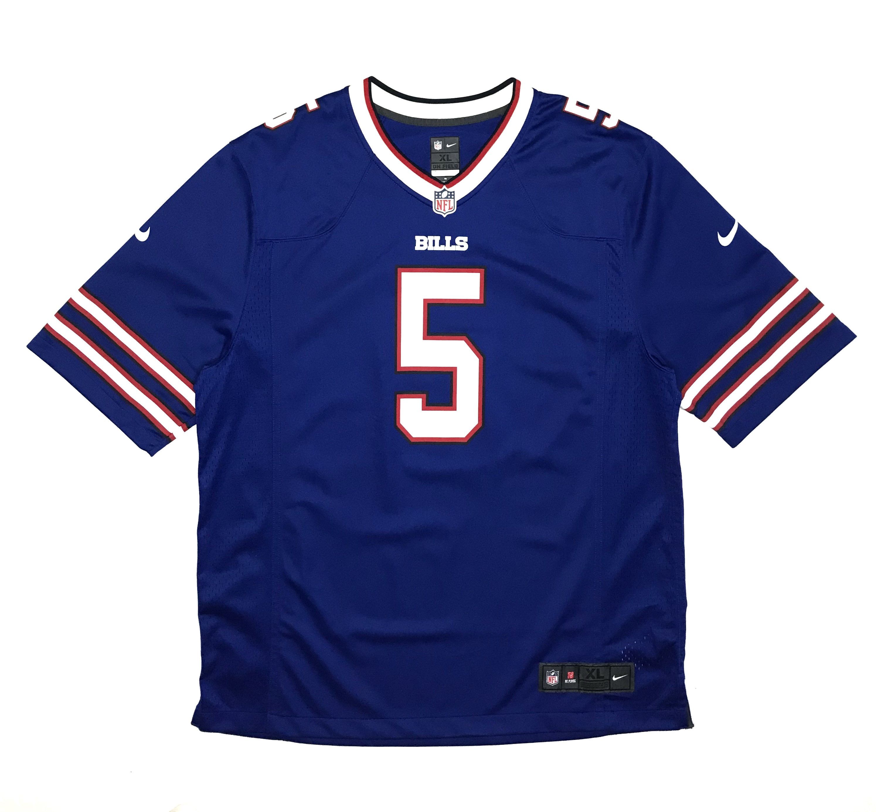 Nike Buffalo Bills Tyrod Taylor Royal Vapor Untouchable Limited Size US L / EU 52-54 / 3 - 2 Thumbnail
