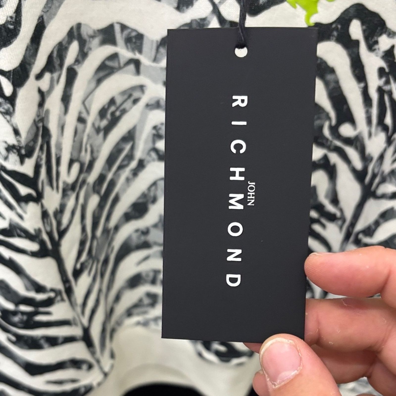 John Richmond NWT John Richmond Zebra Print Sweater - Black, White Size S Size S / US 4 / IT 40 - 6 Thumbnail