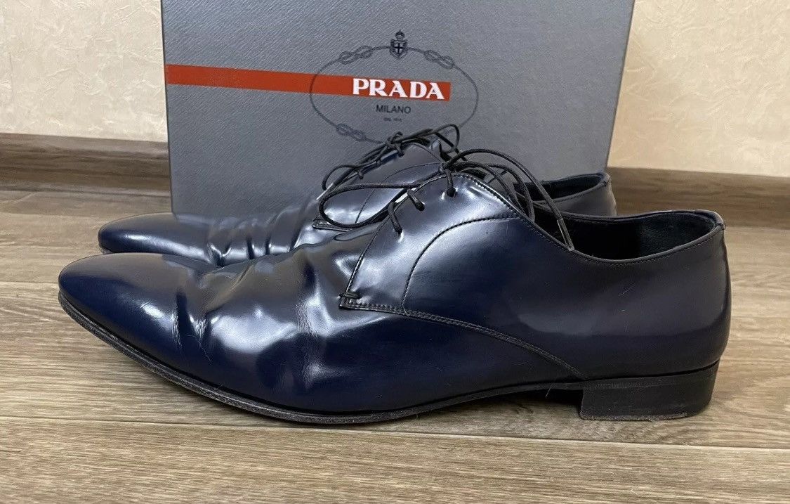 Prada Prada size 12 US dark blue Size US 12 / EU 45 - 13 Thumbnail