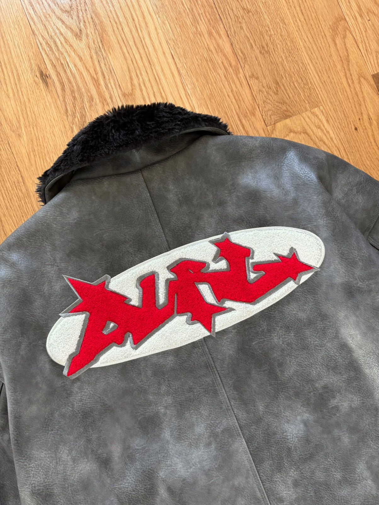 Other Davril Supply Aviator Graff Jacket Faux Leather Bomber L Size US L / EU 52-54 / 3 - 3 Thumbnail