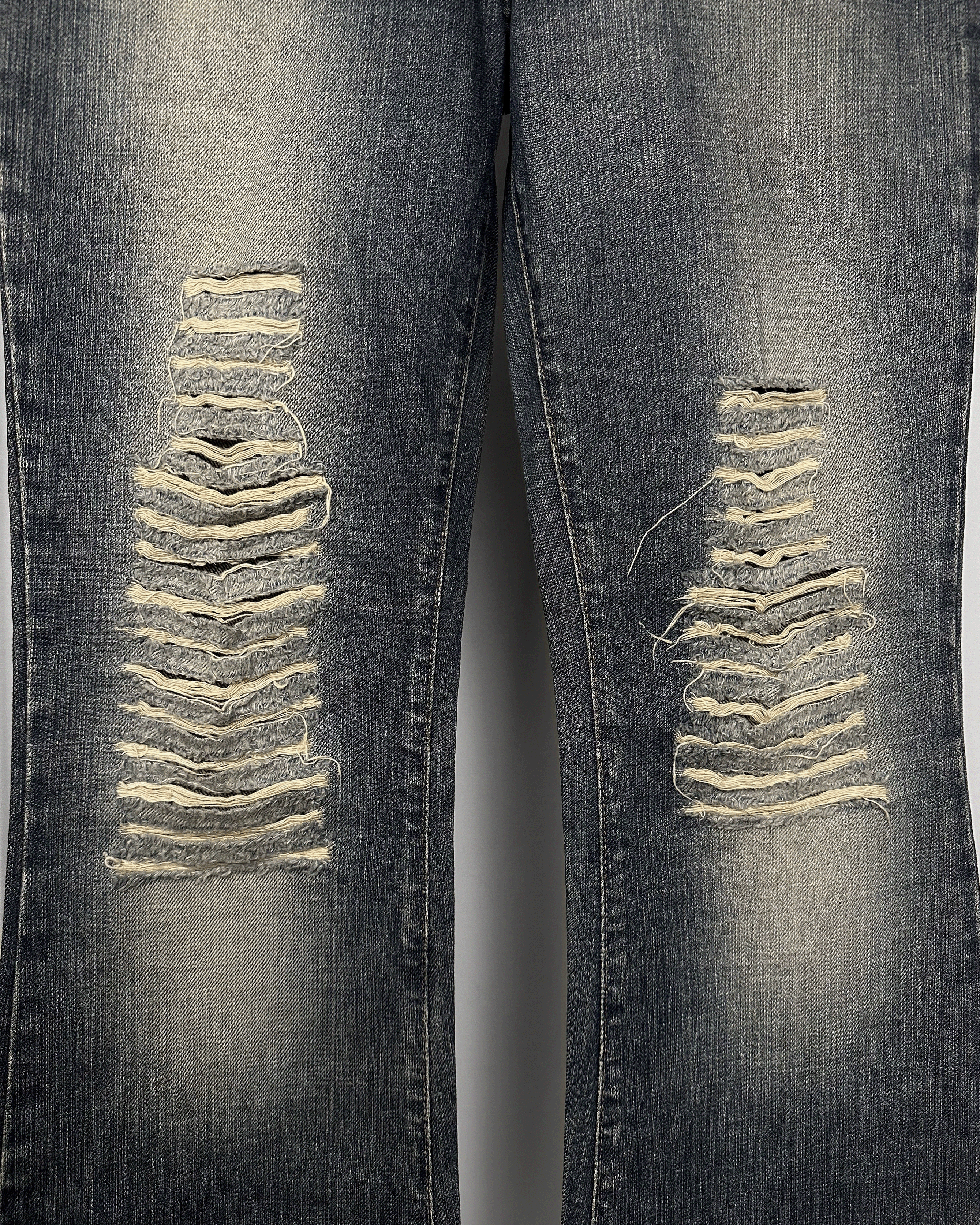 Dolce & Gabbana Dolce&Gabbana Vintage Distressed Flared Jeans Size US 27 - 5 Thumbnail