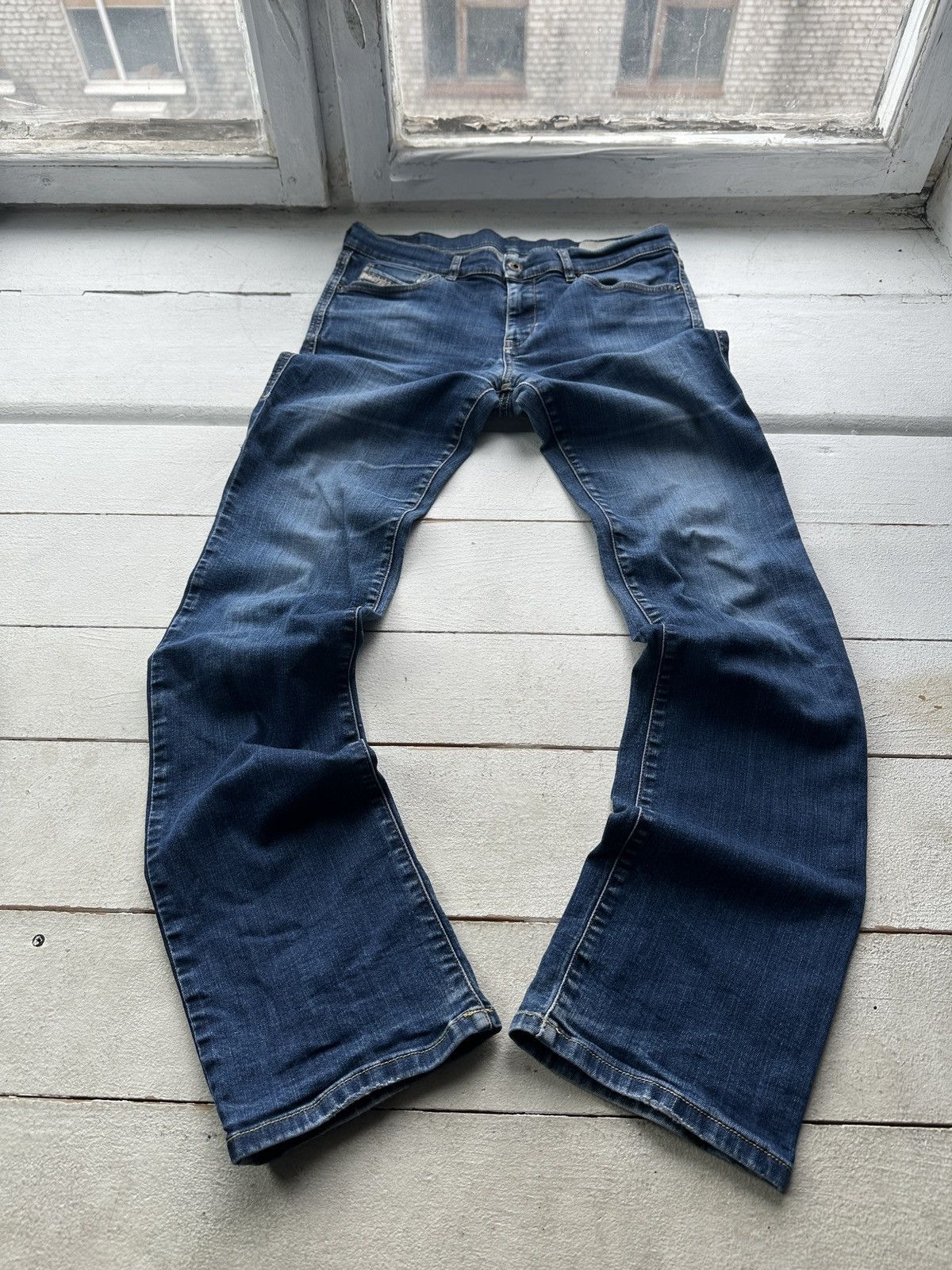 Diesel 🚨 DIESEL AVANT GARDE GOTHIC WOMEN JEANS LOGO IFSIXWASNINE Size 30" / US 8 / IT 44 - 1 Thumbnail
