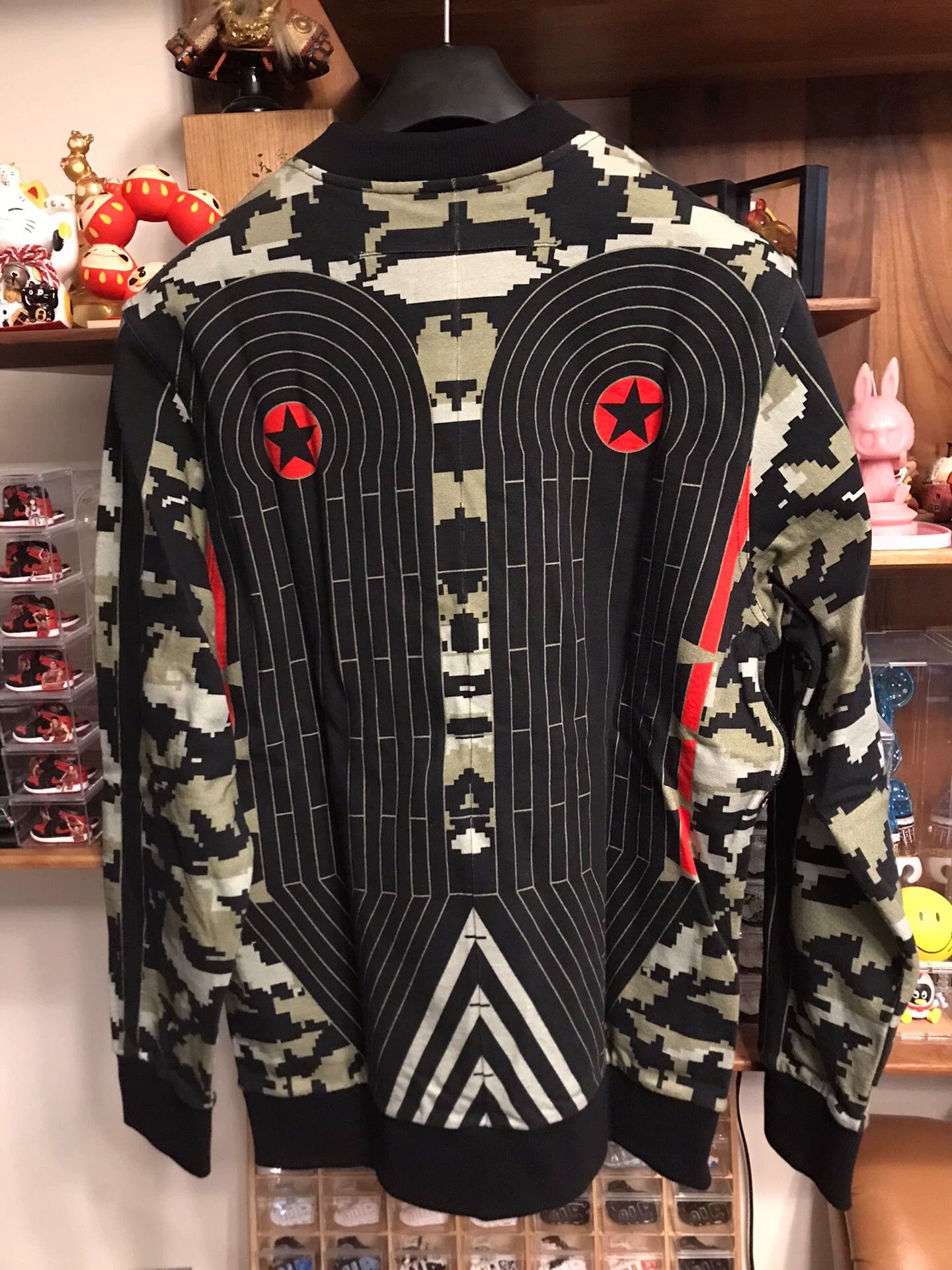 Givenchy Givenchy M cotton wool colorblock side zip sweatshirt Size US M / EU 48-50 / 2 - 2 Thumbnail
