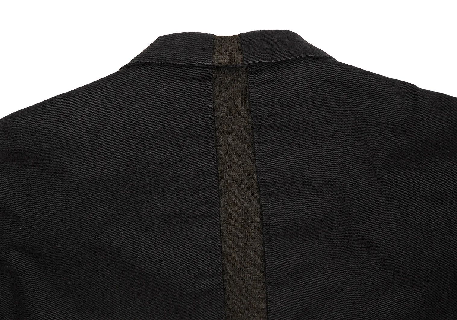 Comme des Garcons Homme Plus Ever Green Product Dyed Docking Jacket in Black Brown S Size US S / EU 44-46 / 1 - 16 Thumbnail
