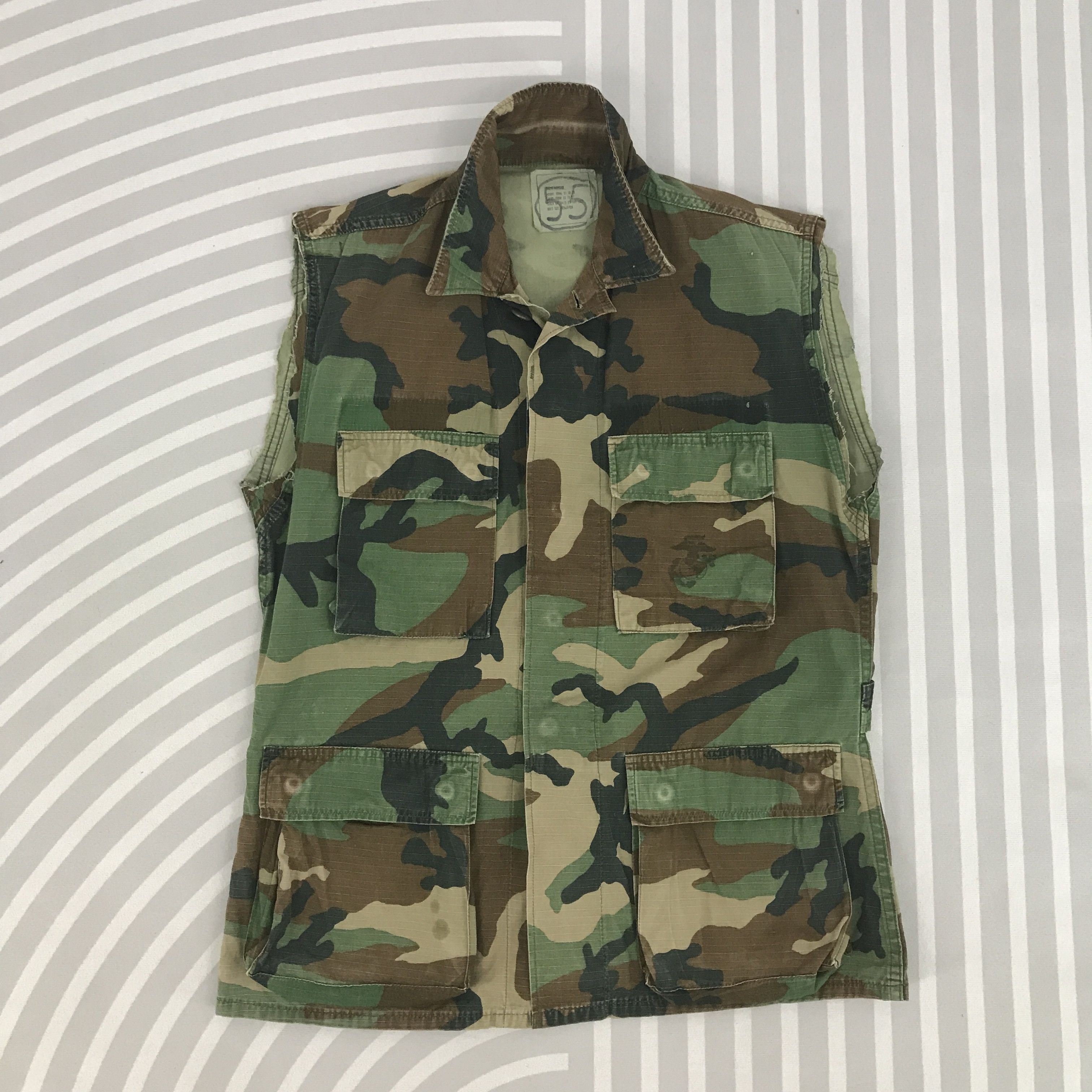 Vintage Vintage Nato Camo military Vest Size US L / EU 52-54 / 3 - 1 Thumbnail