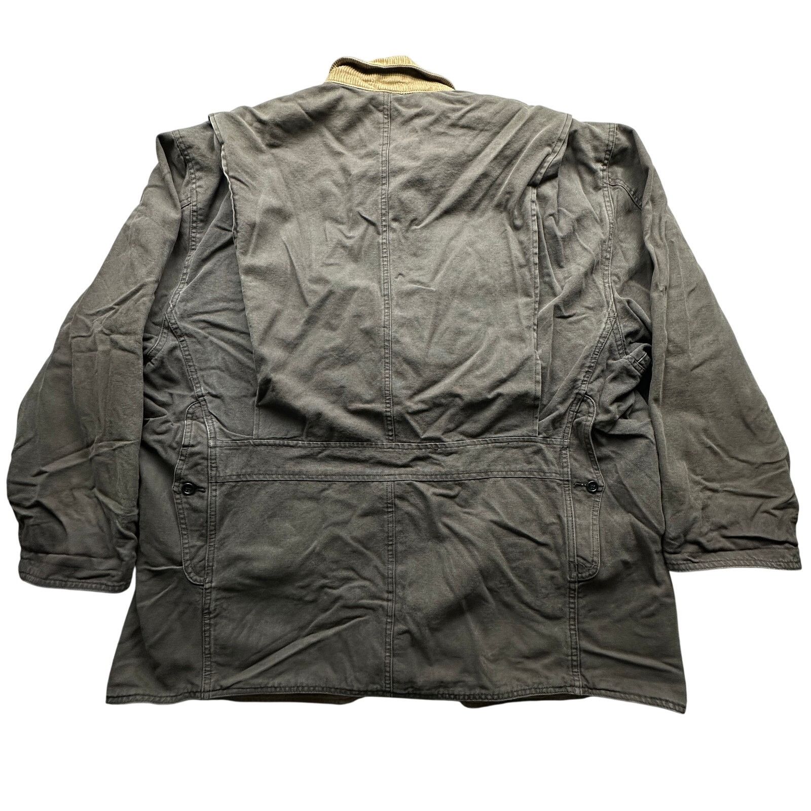Vintage Vintage Reversible Duck Canvas Chore Work Jacket Mens Large Size US L / EU 52-54 / 3 - 11 Thumbnail