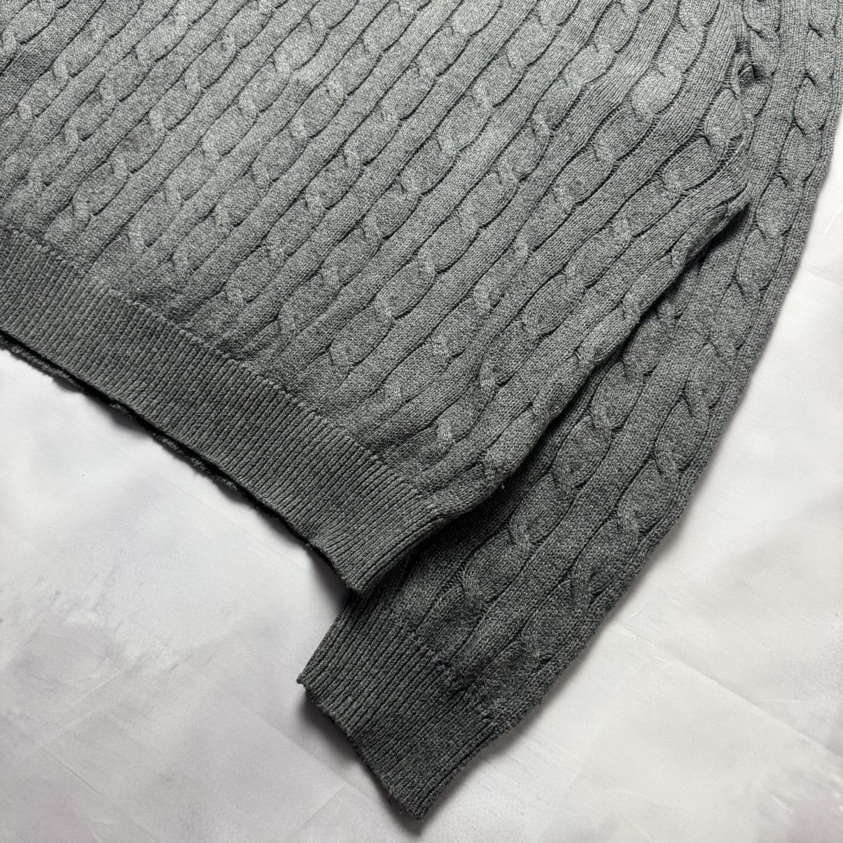Polo Ralph Lauren Polo Ralph Lauren zip-hoodie 1/3 knitted gray men XL Size US XL / EU 56 / 4 - 3 Thumbnail