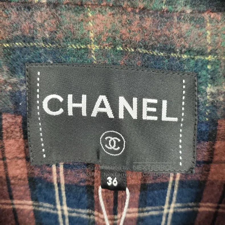 Chanel Chanel Tweed diamond checkered brown coat Size XS / US 0-2 / IT 36-38 - 3 Thumbnail