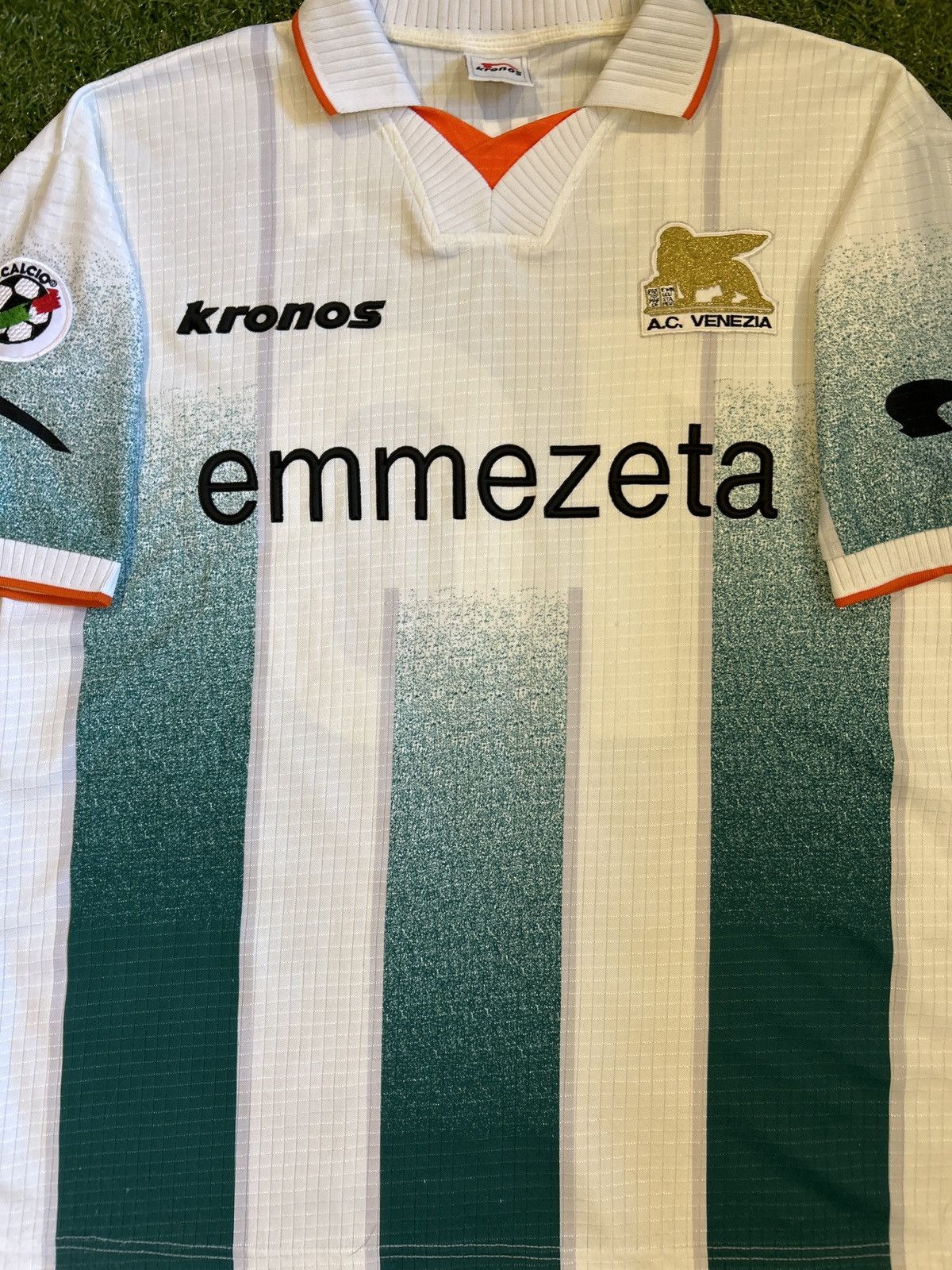 Vintage 99/00 AC Venezia Petković Away Shirt Size US L / EU 52-54 / 3 - 2 Thumbnail