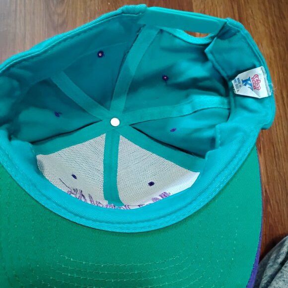 Other DS Vintage 90s McDonald's Script Spell Out Snap Hat Cap Size ONE SIZE - 5 Thumbnail