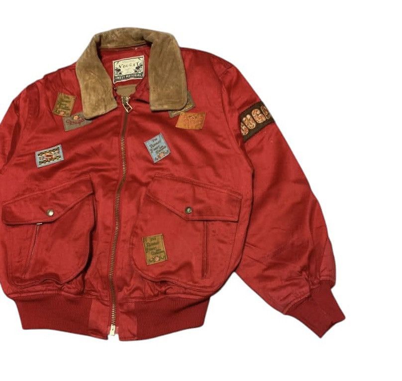 Japanese Brand Vintage Japanese Nougat Patches Bomber Jacket Nice Design Size US M / EU 48-50 / 2 - 3 Thumbnail
