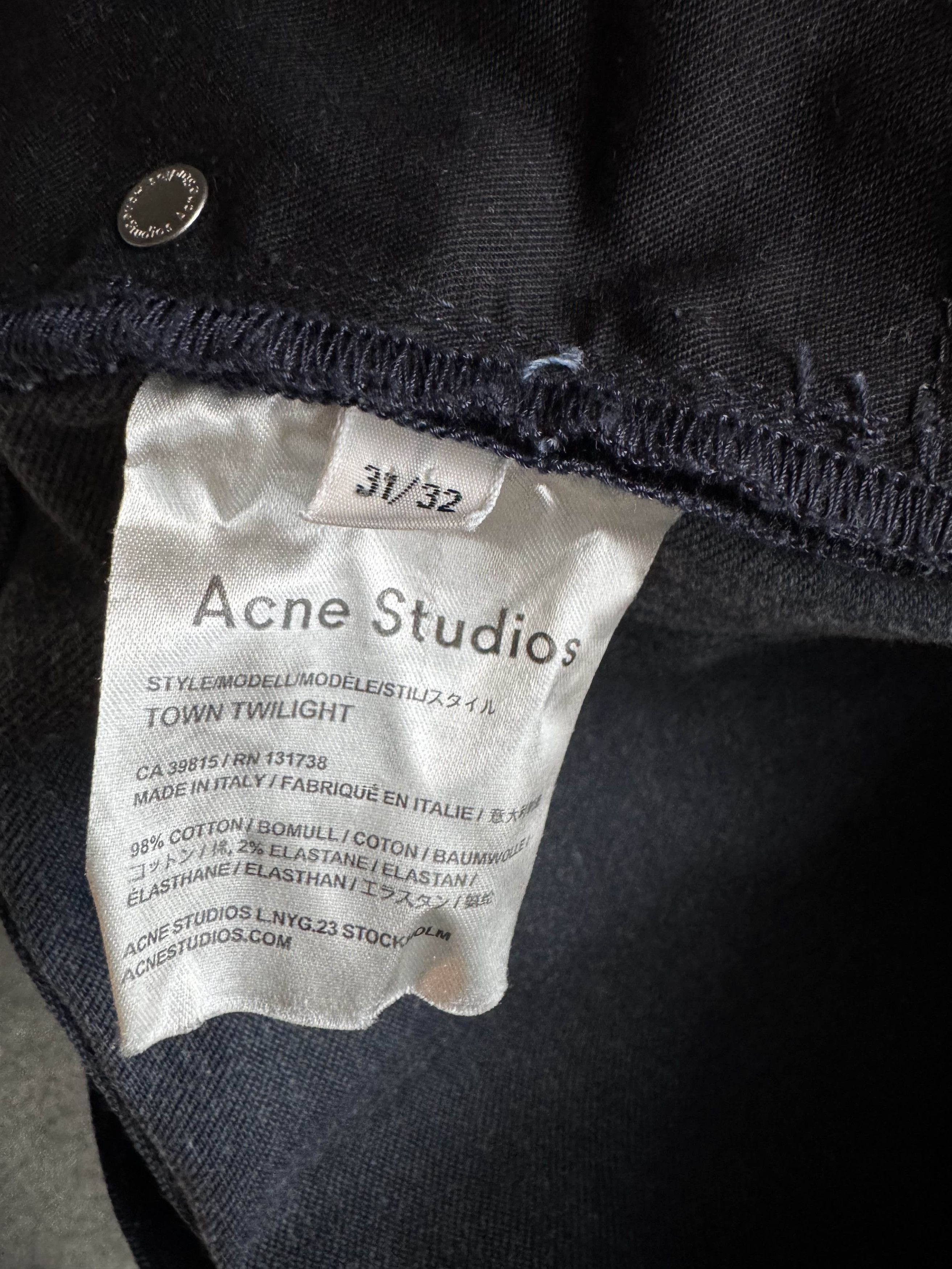 Acne Studios Acne Studios Town Jeans Size US 31 - 4 Thumbnail