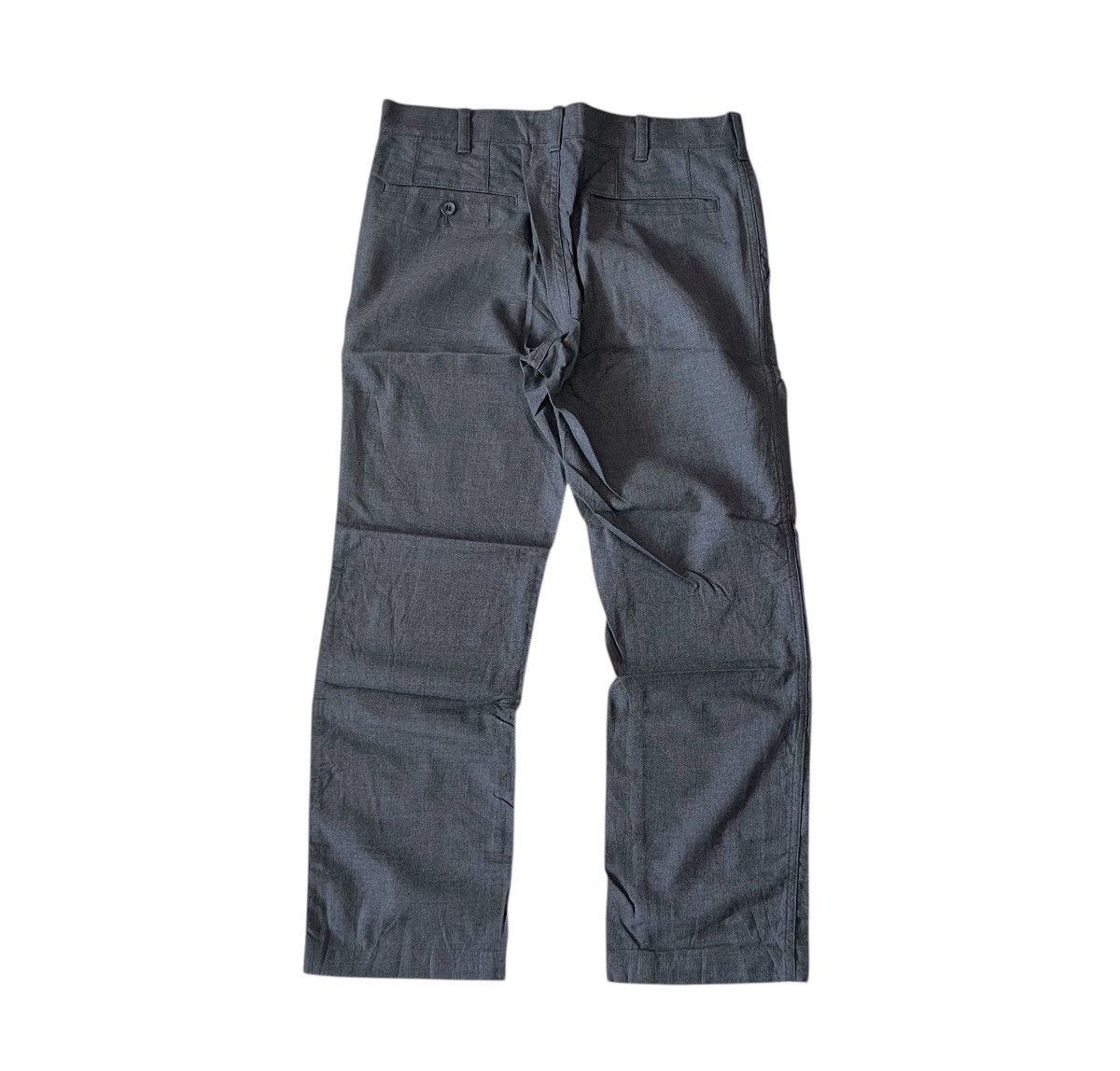 Comme des Garcons Cdg homme AD2013 dark grey straight wool work trousers Size US 31 - 5 Thumbnail