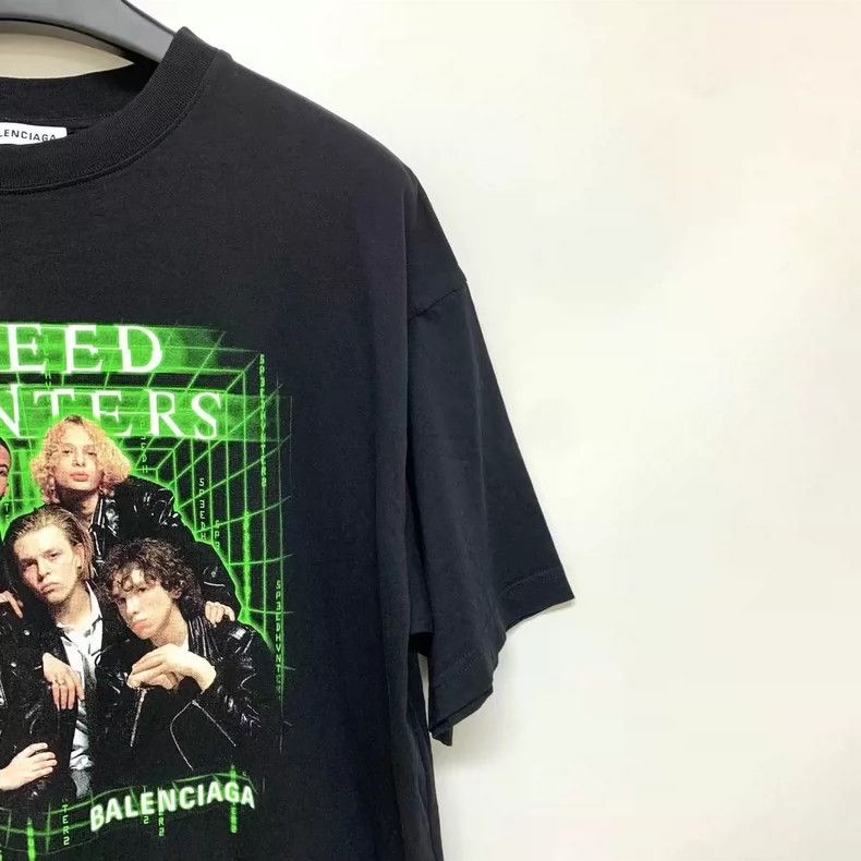 Balenciaga Balenciaga Speed portrait logo short sleeve Size US M / EU 48-50 / 2 - 5 Thumbnail