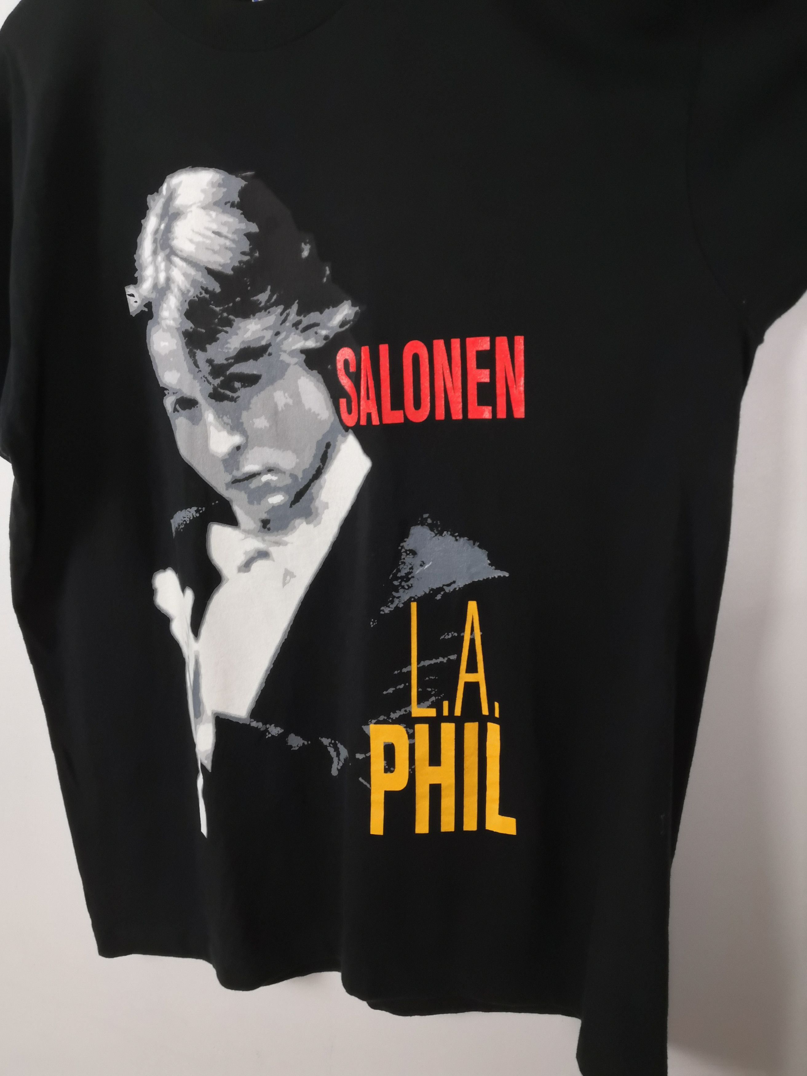 Vintage Vintage 90s Salonen LA Phil T-Shirt LA Philharmonic Band Size US XL / EU 56 / 4 - 5 Thumbnail