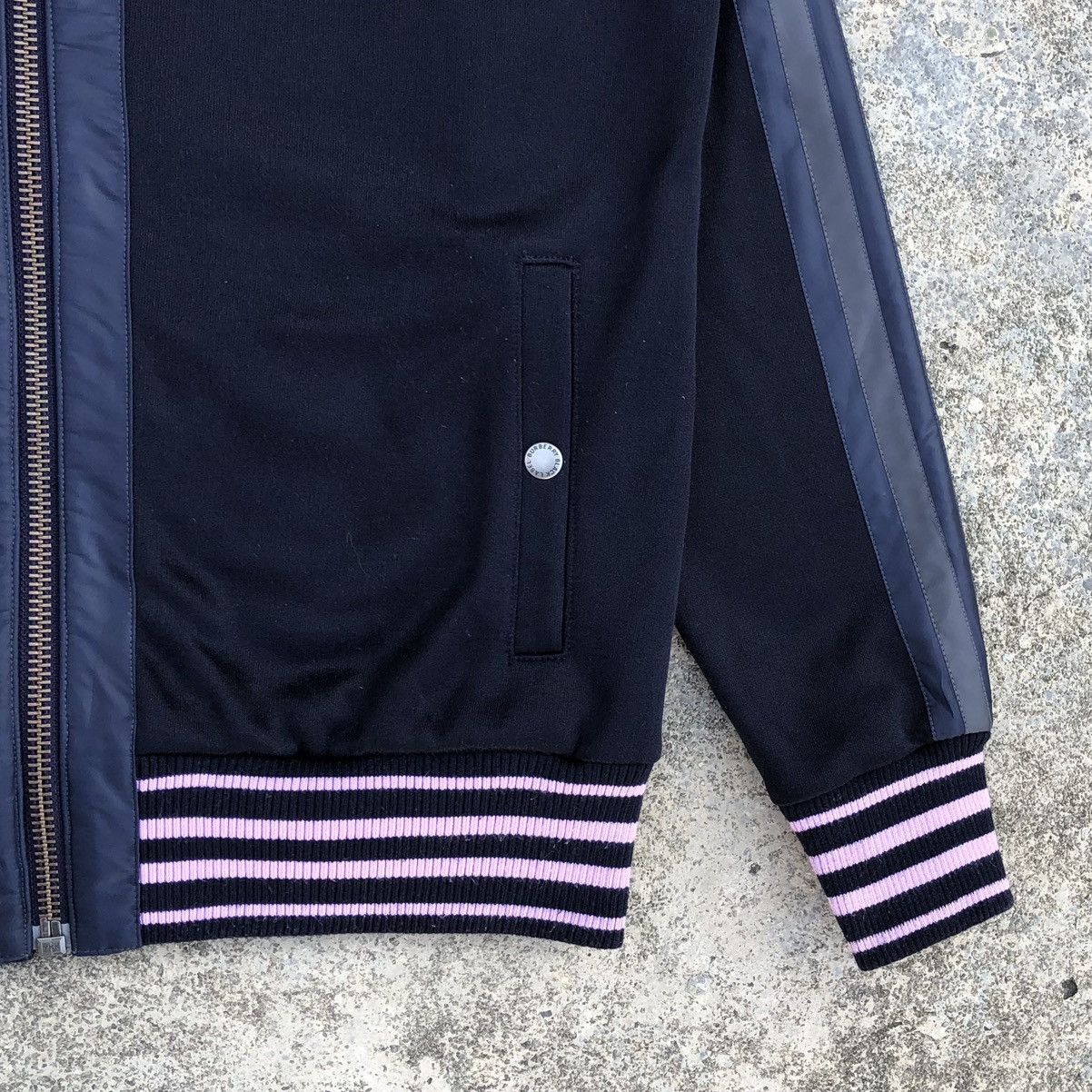 Burberry Burberry Black Label Embroidery Logo Zip-up Track Jacket Size US M / EU 48-50 / 2 - 7 Thumbnail