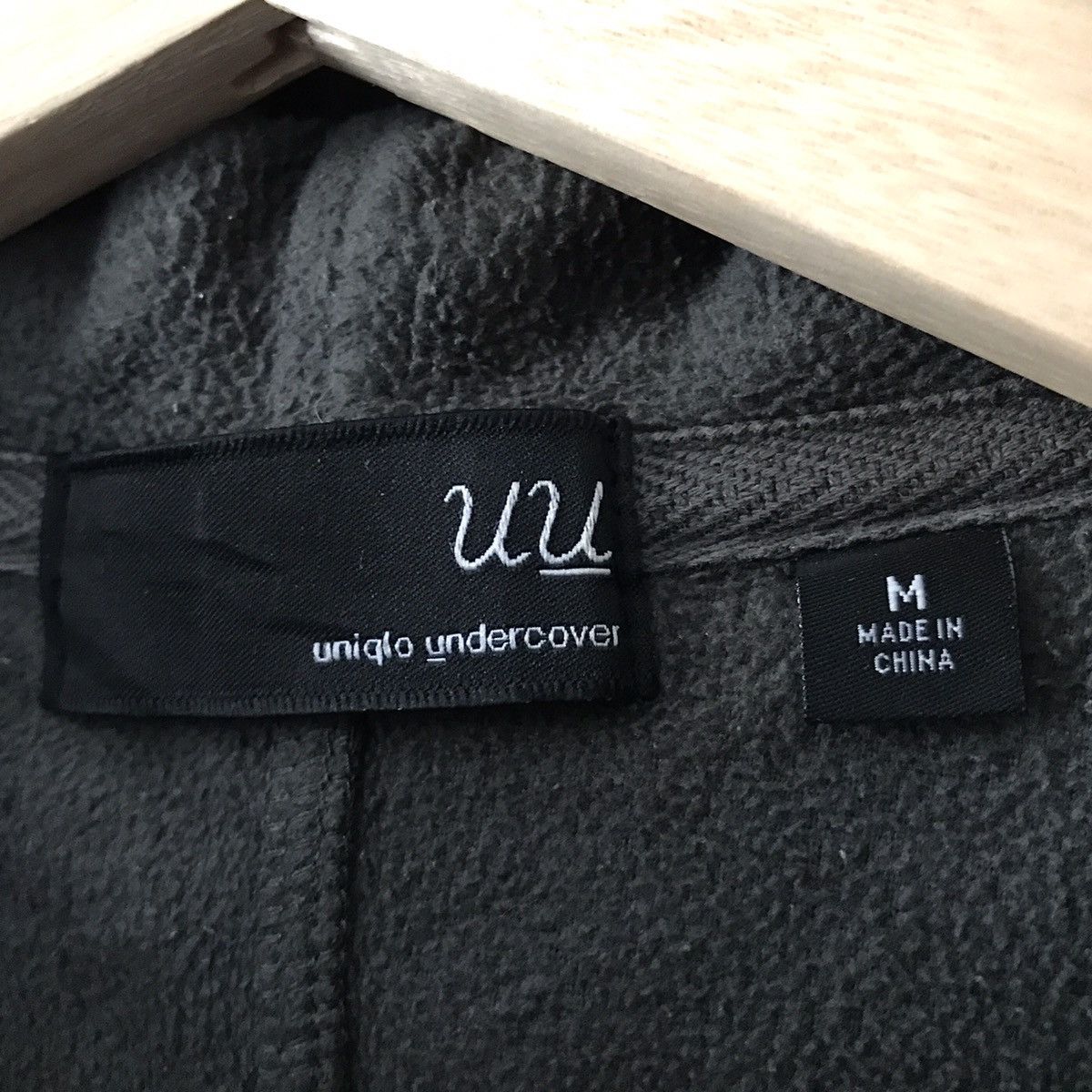 Japanese Brand × Undercover × Uniqlo Uniqlo X Undercover Japan Military Inspired Fleece Hoodie Size US M / EU 48-50 / 2 - 9 Thumbnail