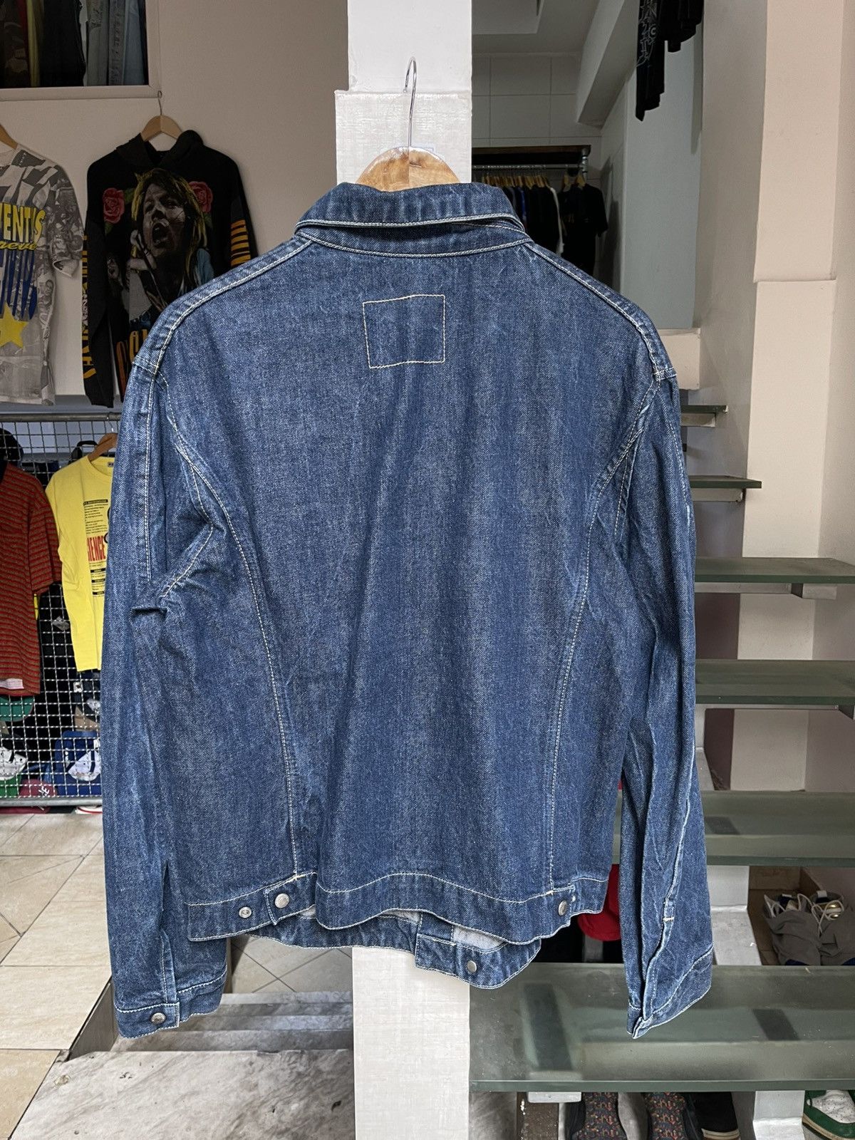 Levi's Levi’s Engineered Jeans Denim Shirt Size US L / EU 52-54 / 3 - 2 Thumbnail