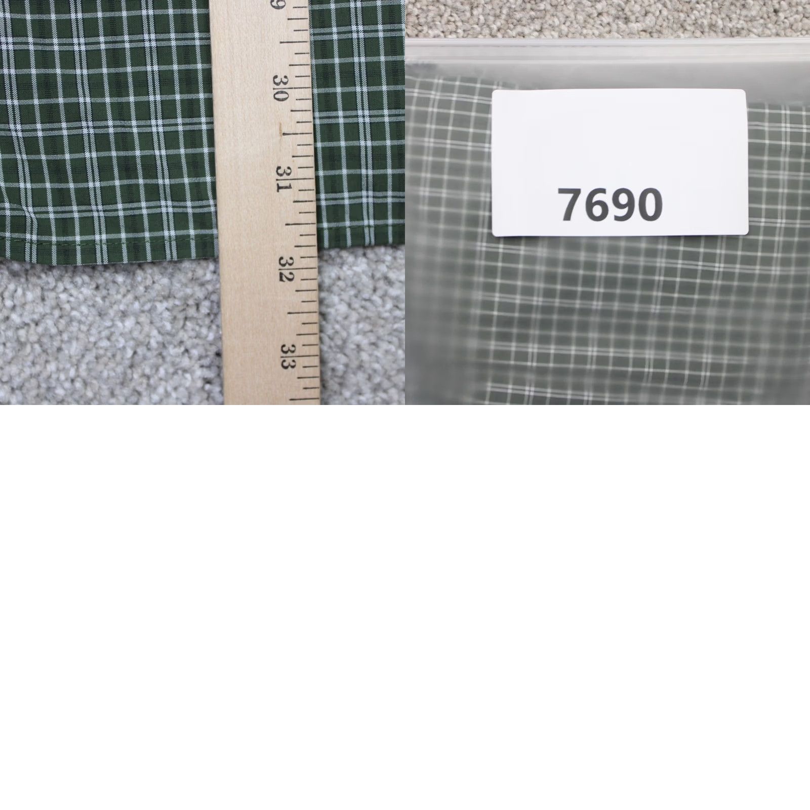 The North Face The North Face Shirt Mens XL Green Plaid Long Sleeve Button-Up Pocket Vented Size US XL / EU 56 / 4 - 9 Thumbnail